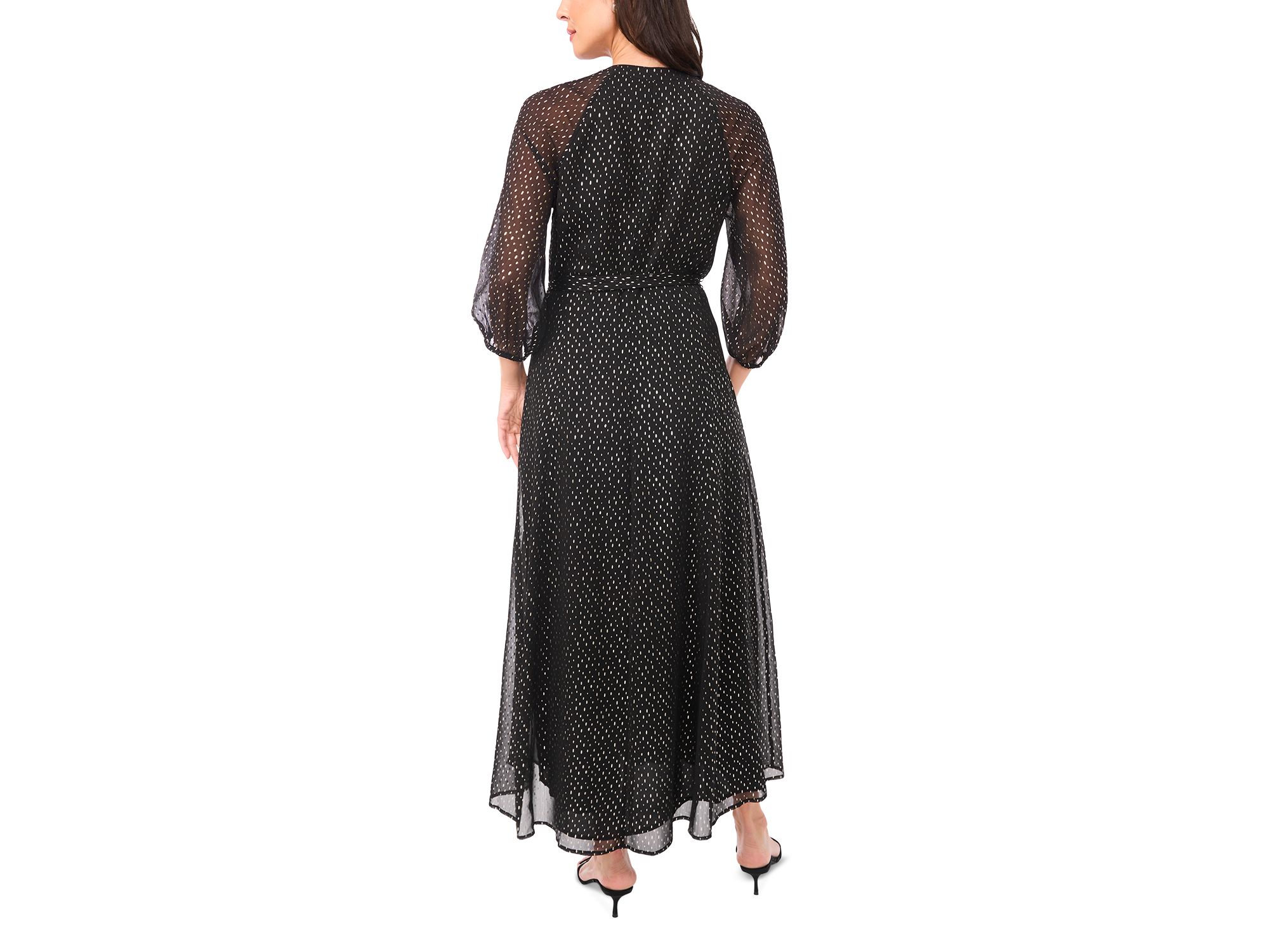 Split Neck Maxi Dress — Image 3