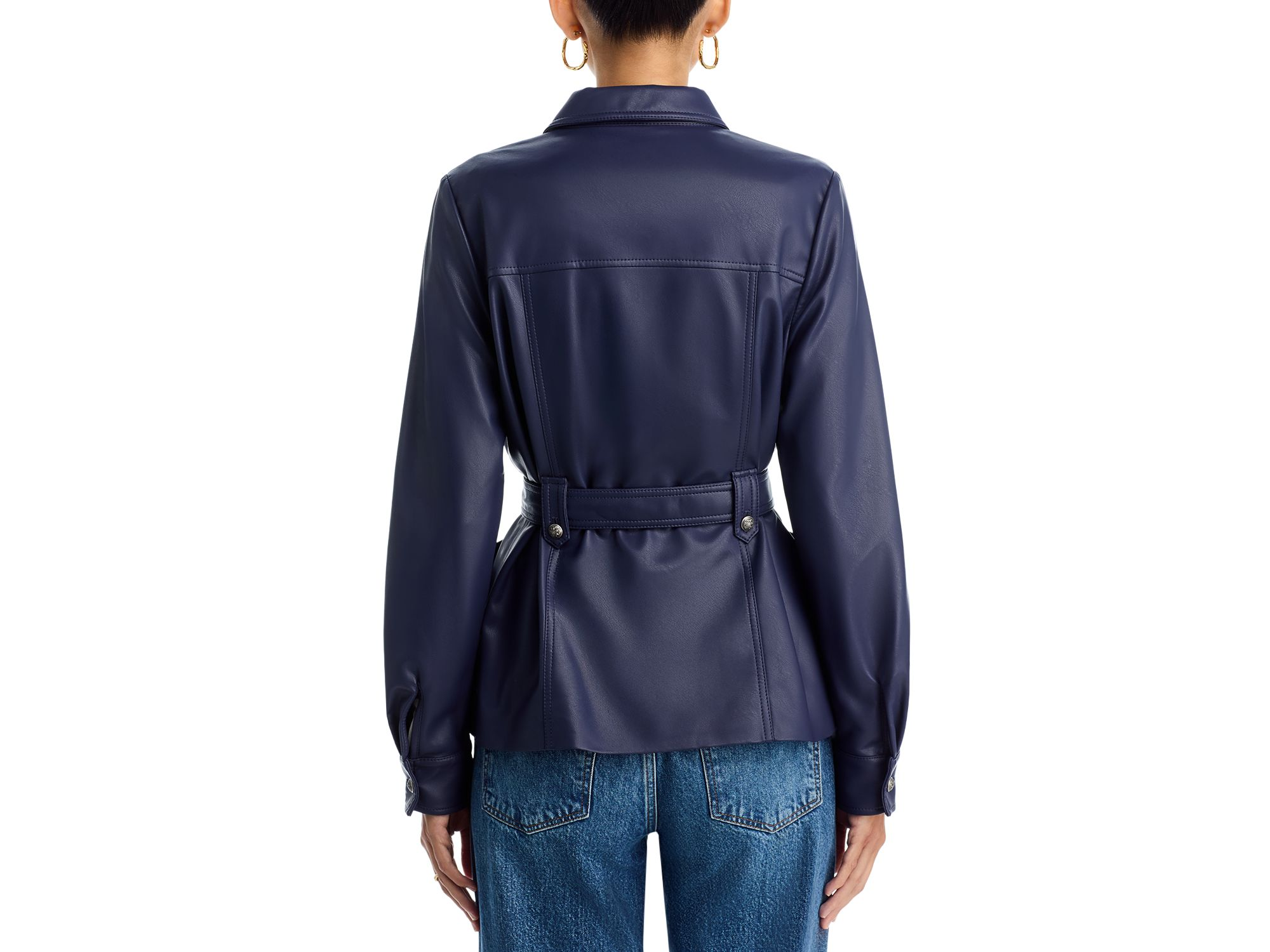 Rowan Faux Leather Jacket — Image 3