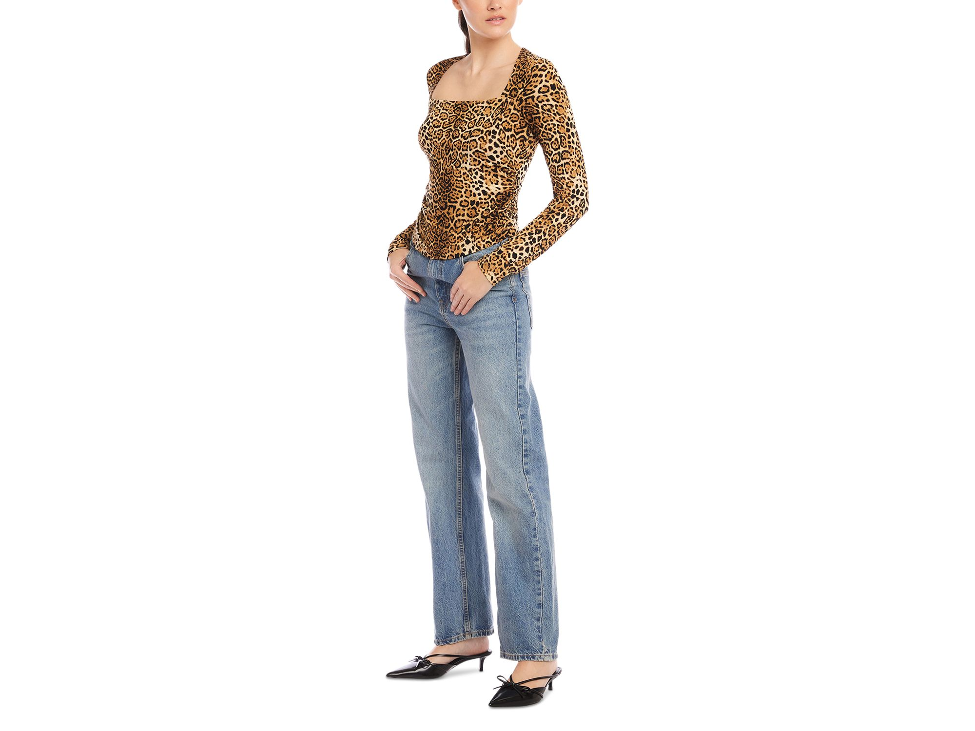 Cady Side Shirred Top — Image 4