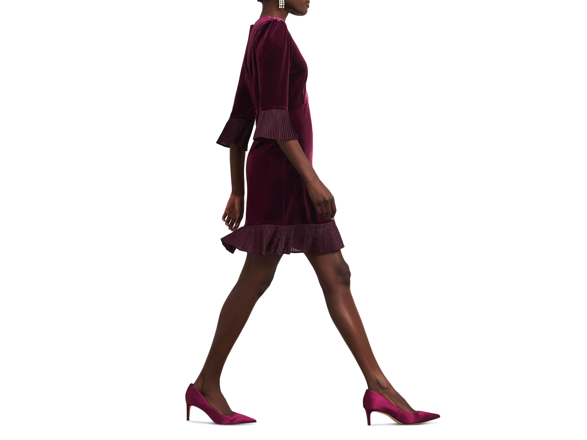Ashley Velvet Dress — Image 6