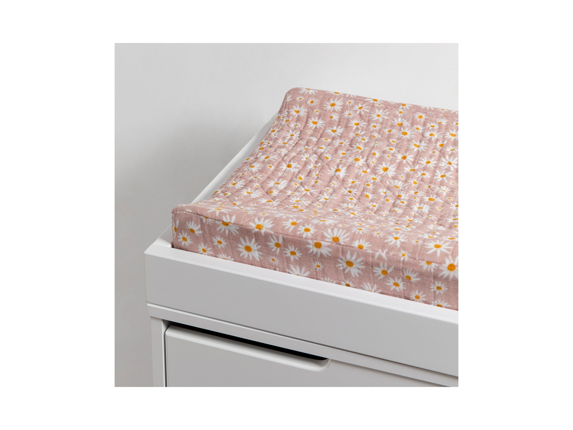 Quilted Changing Pad Cover in GOTS Certified Organic Muslin Cotton — Image 7