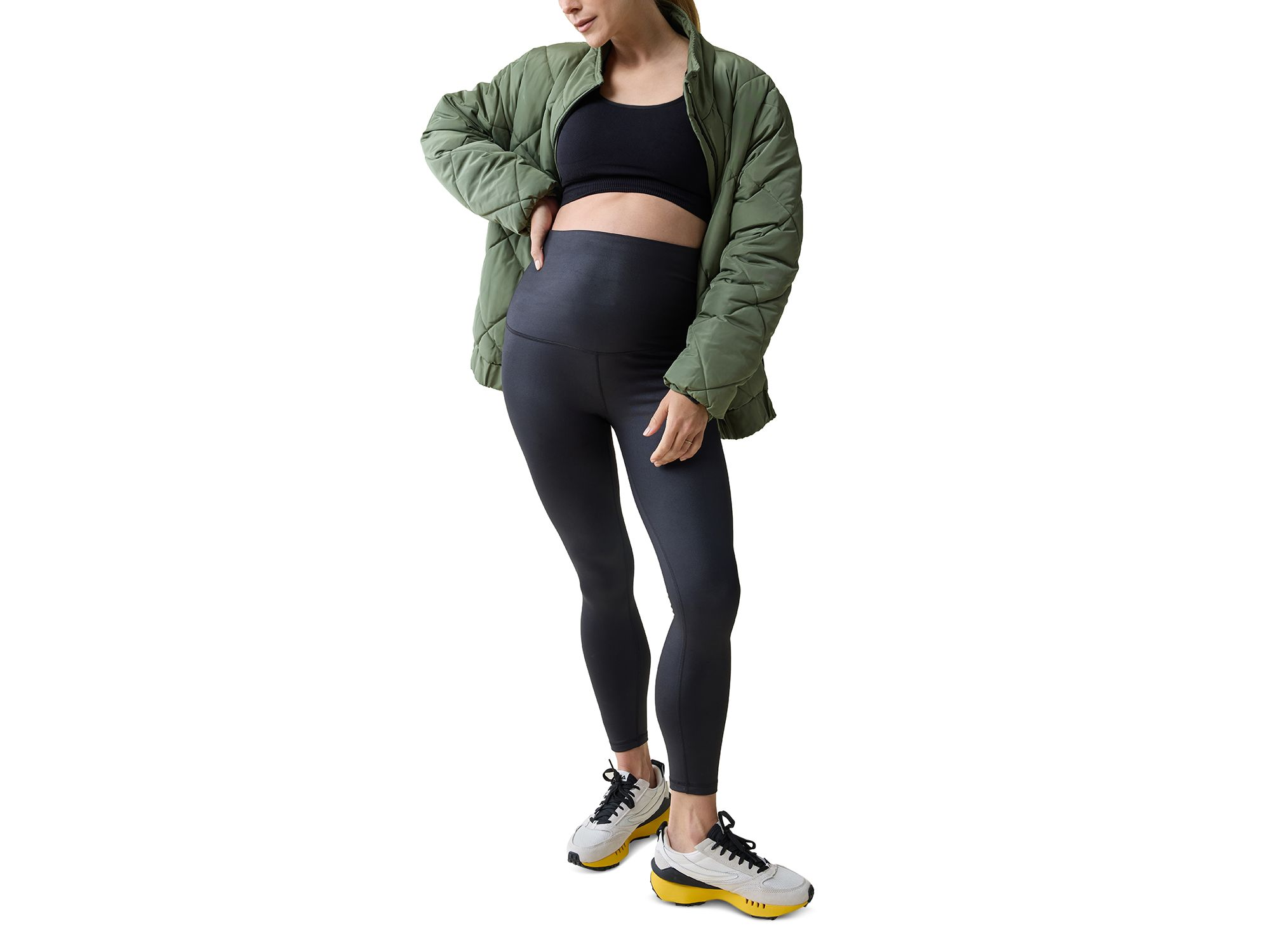 Maternity Gloss Leggings — Image 6