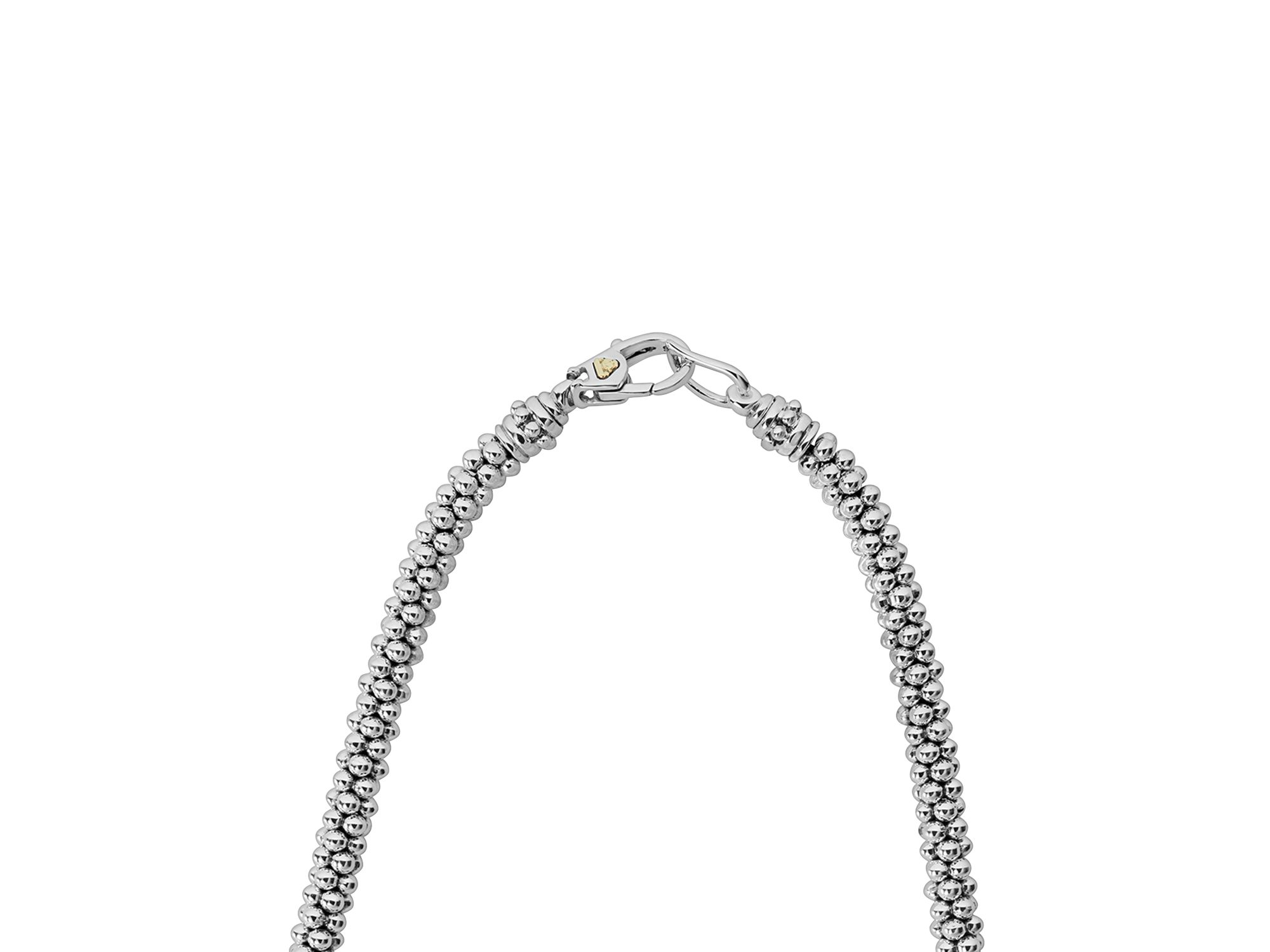 18K Gold & Sterling Silver Diamond Lux Single Station Necklace, 16" — Image 4