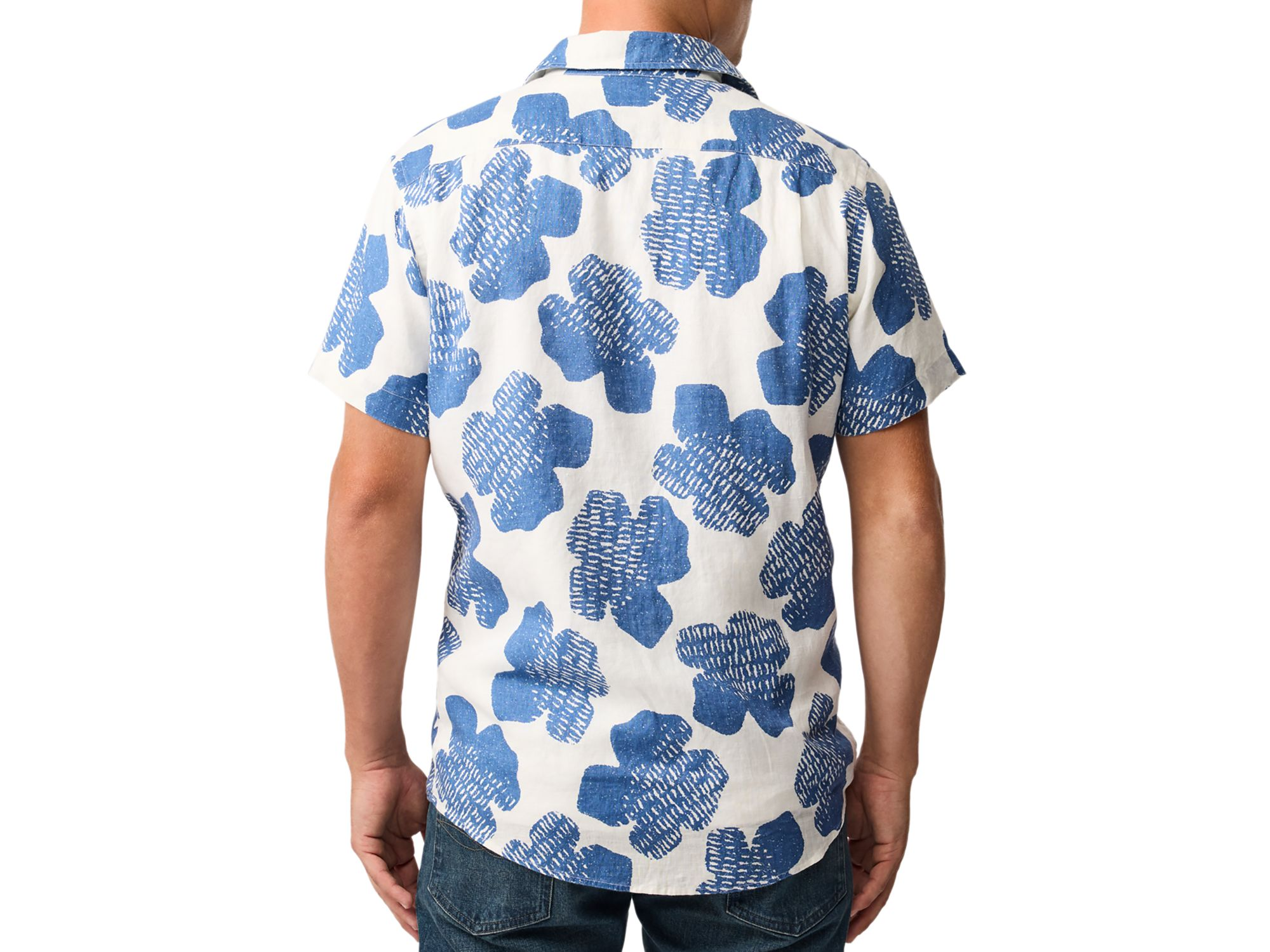 Donnelly Linen Floral Print Shirt — Image 4