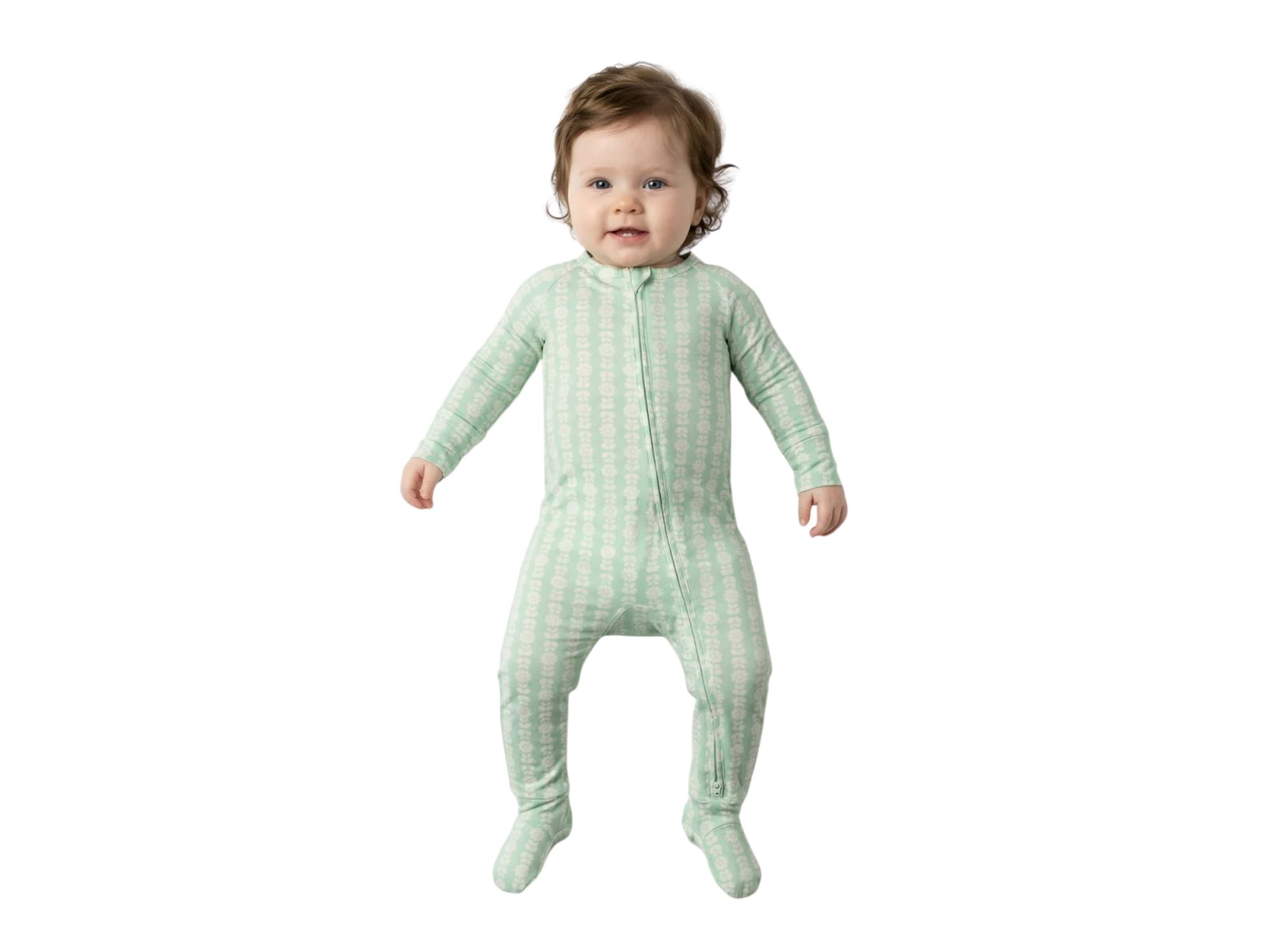 Girls' Mint Meadows Bamboo Sleeper - Baby — Image 5