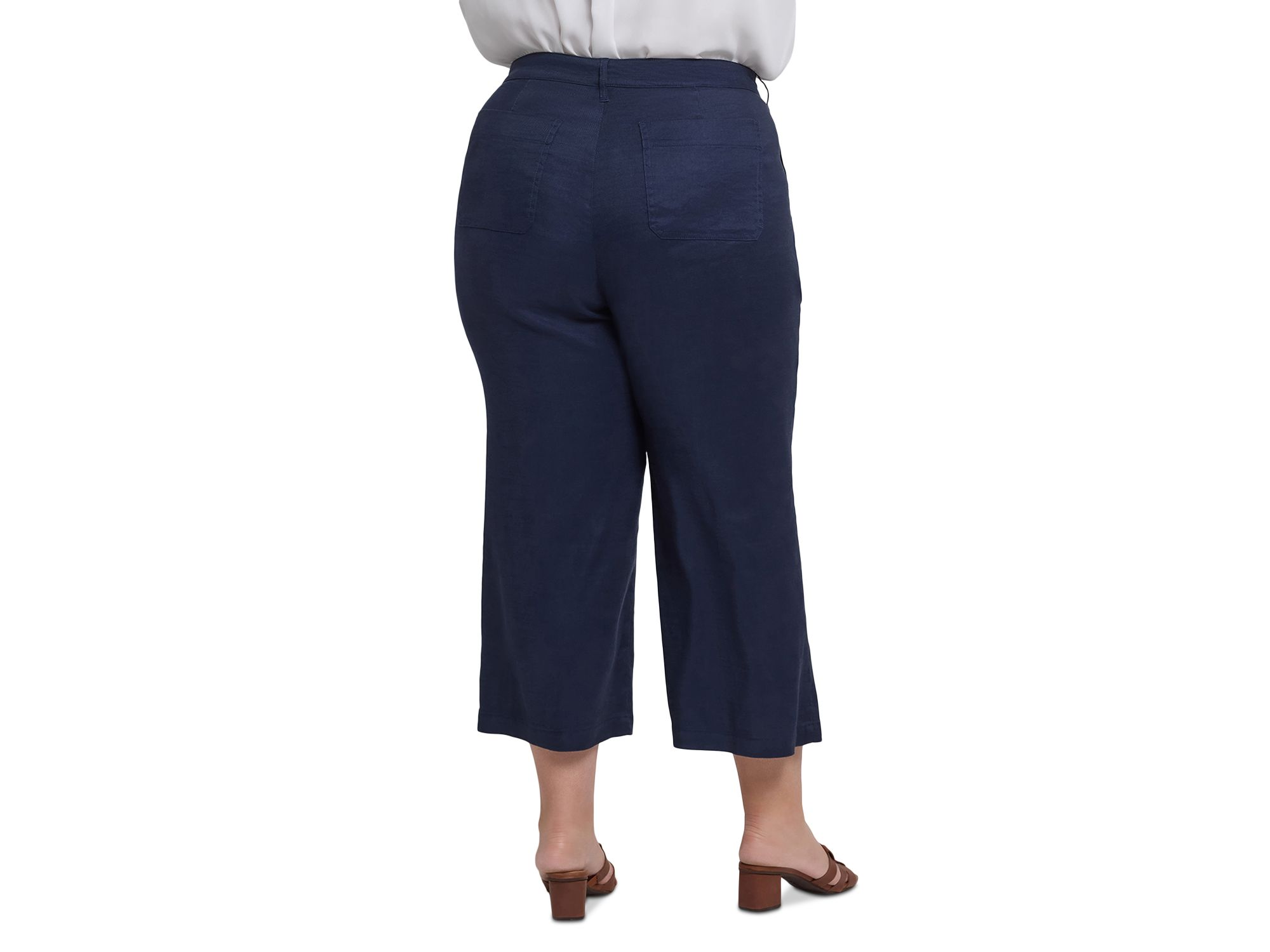 Wide Leg Capri Pants — Image 3