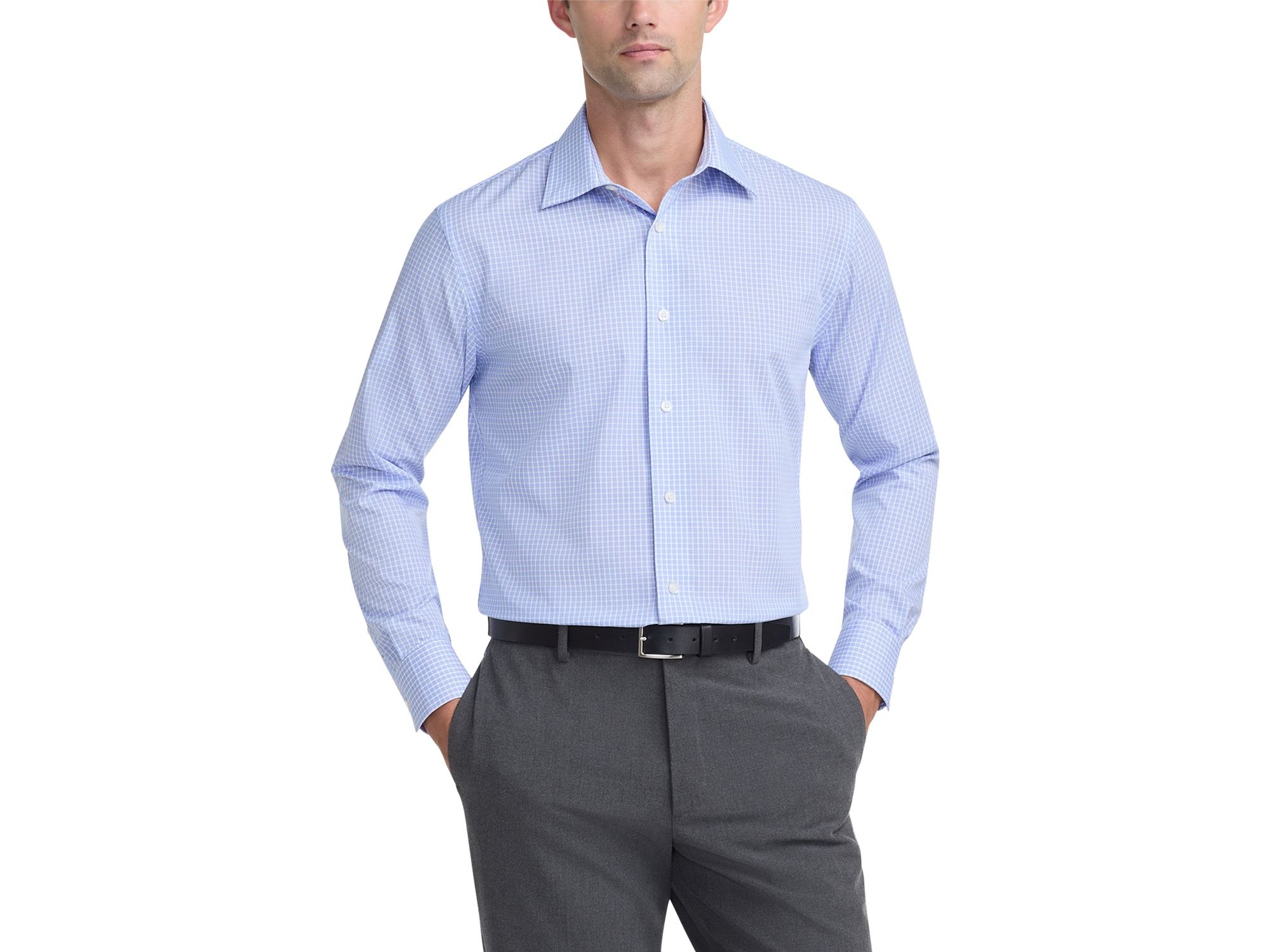Regular Fit Stretch Dress Shirt - Exclusive — Image 5