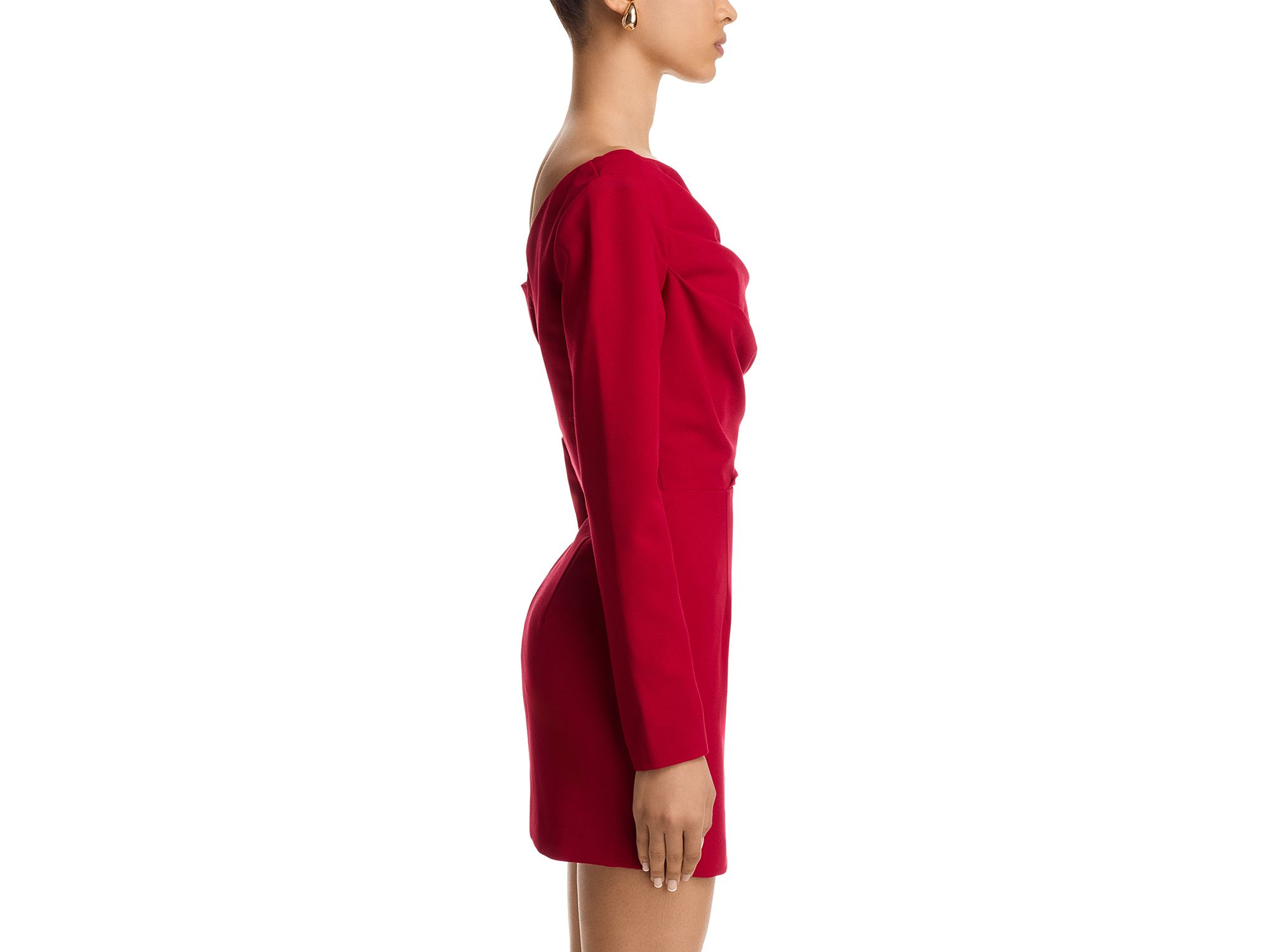 Jacqueline Draped Mini Dress — Image 4