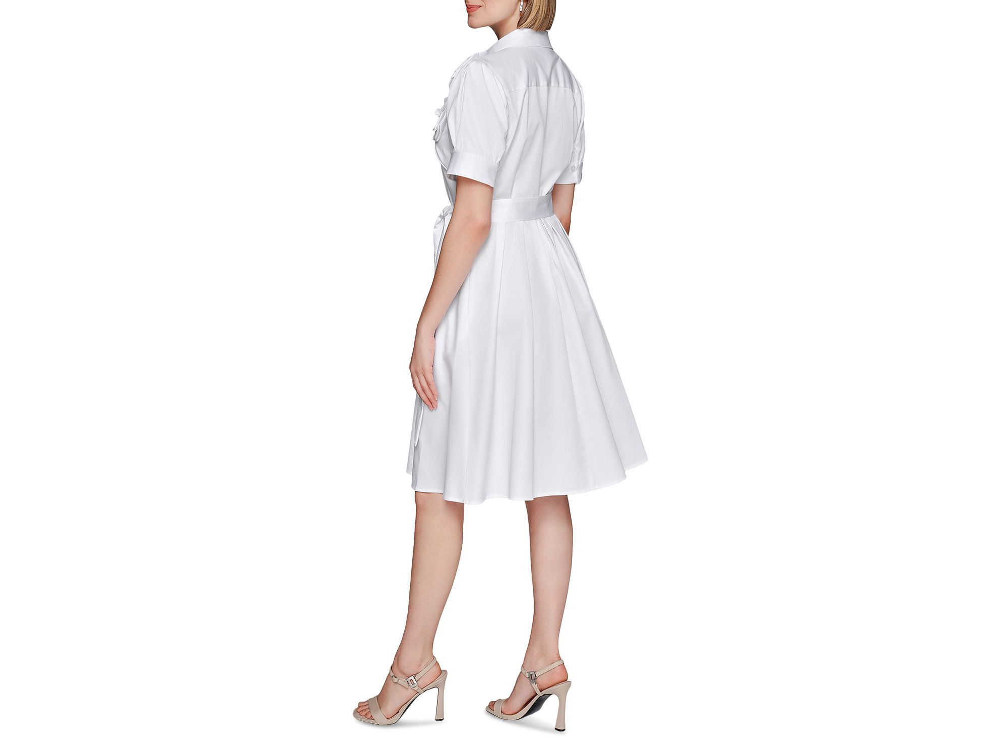Flower Corsage Shirtdress — Image 8