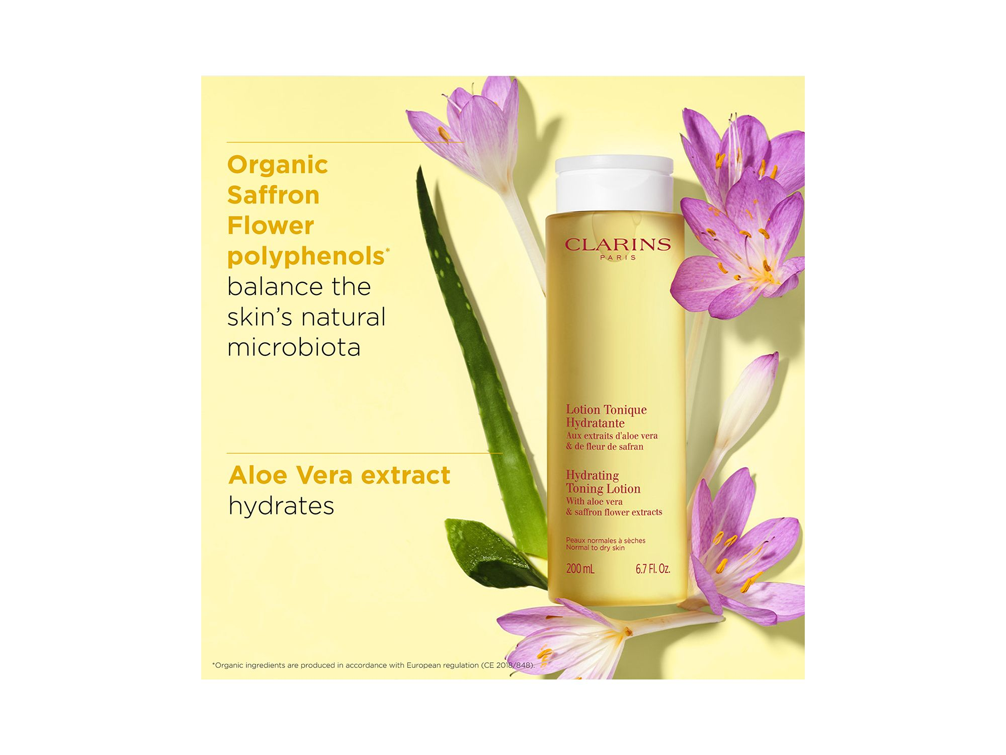 Hydrating Toning Lotion with Aloe Vera 6.7 oz. — Image 4