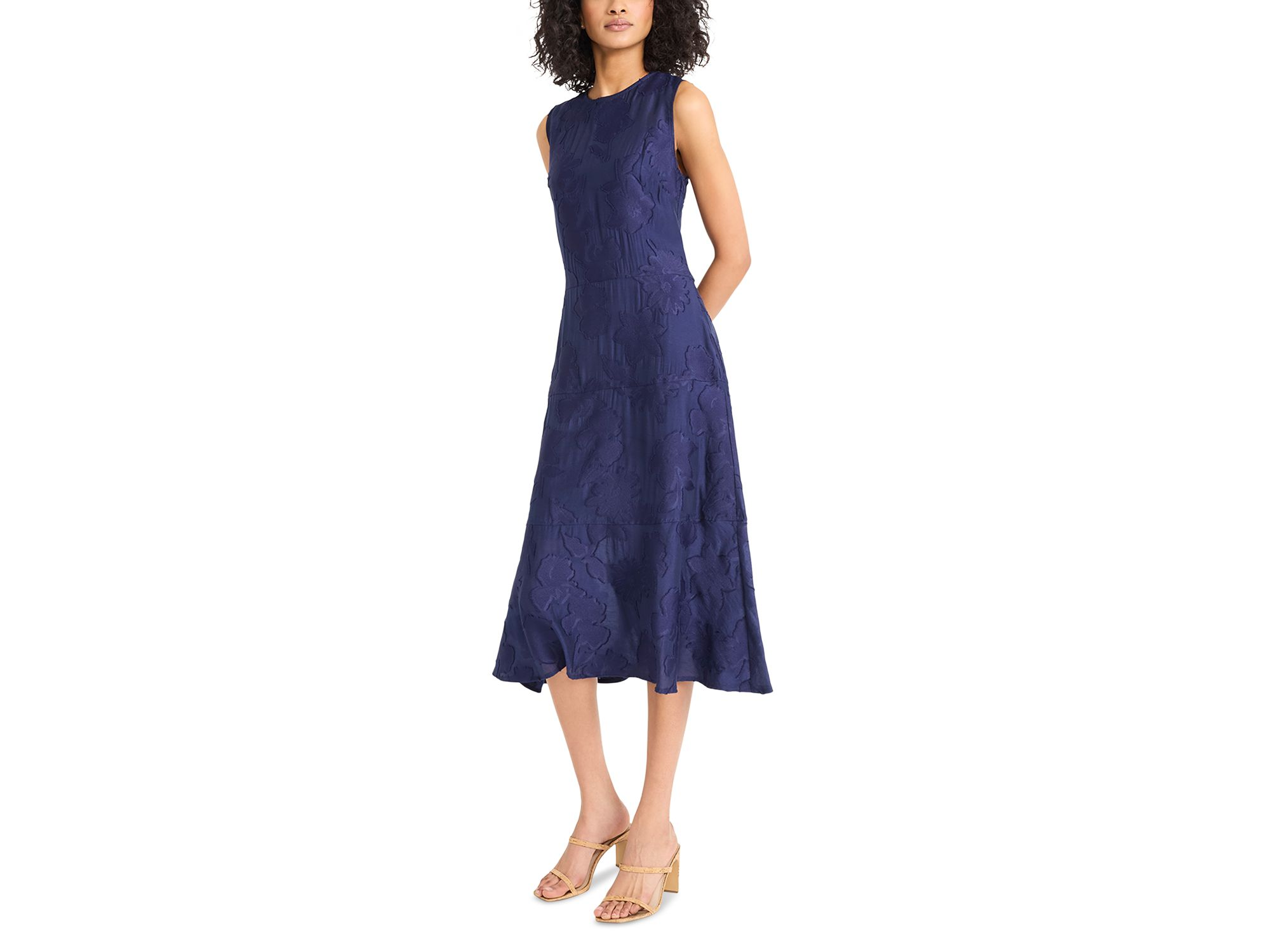 Jacquard Midi Dress — Image 3