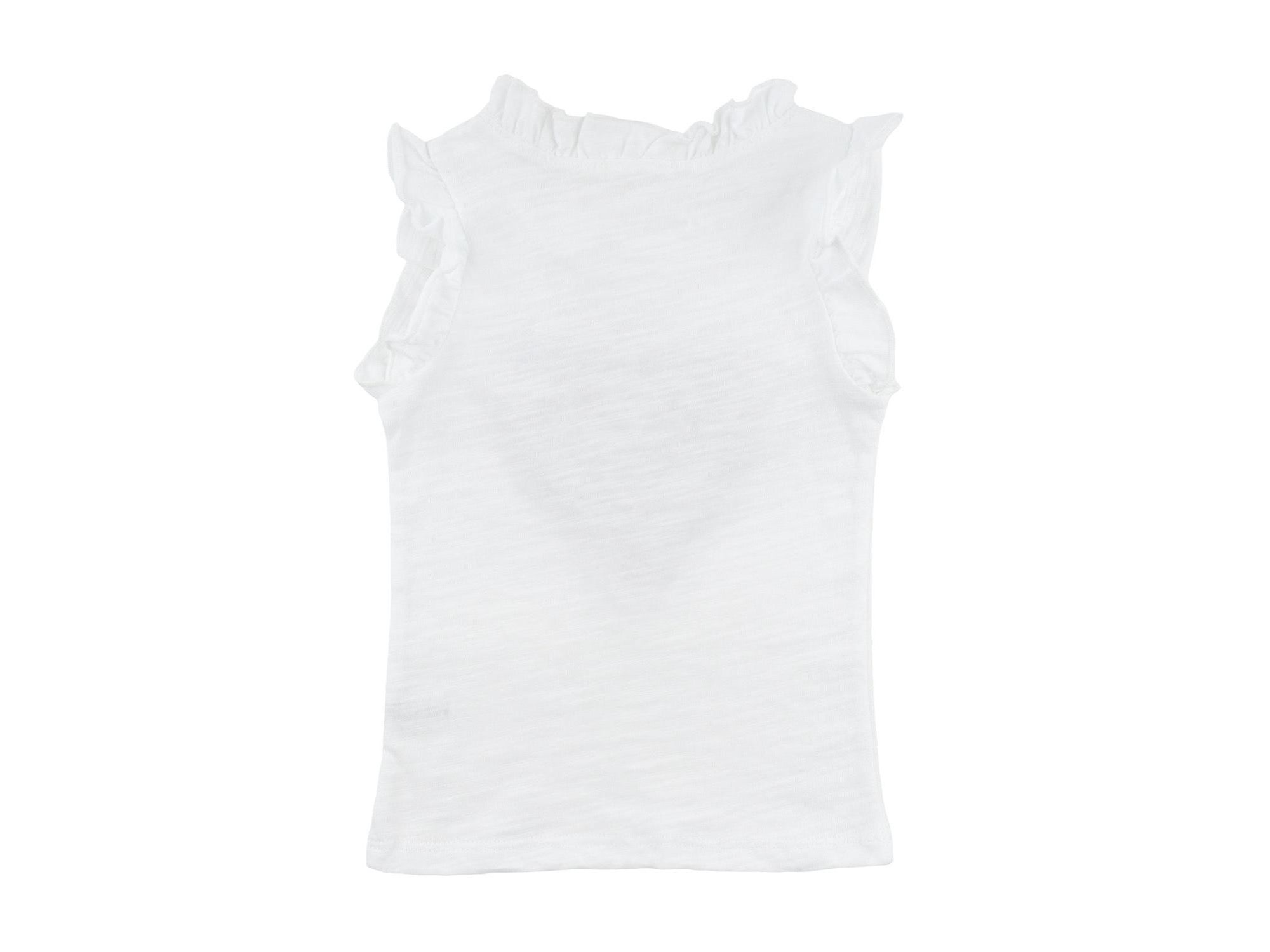 Girls' Rebekah Ruffle Heart Sparkle Tank - Baby, Little Kid — Image 3