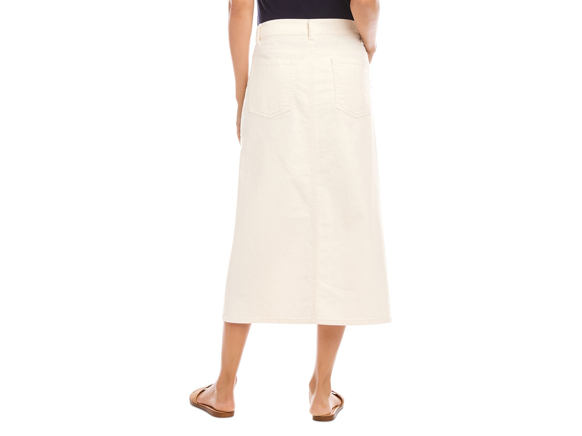 Denim Midi Skirt — Image 3