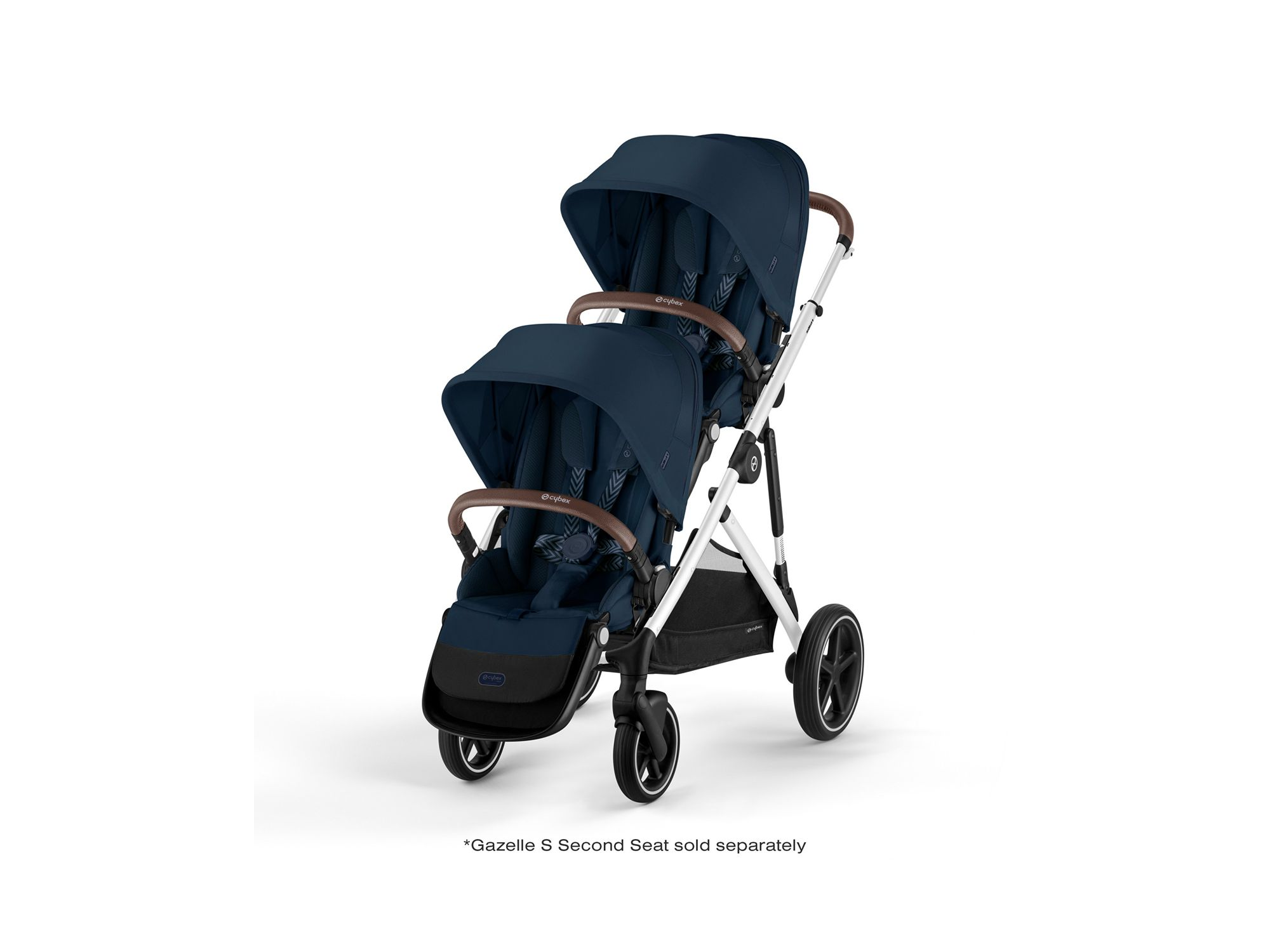 Gazelle S Stroller – Silver Frame — Image 4