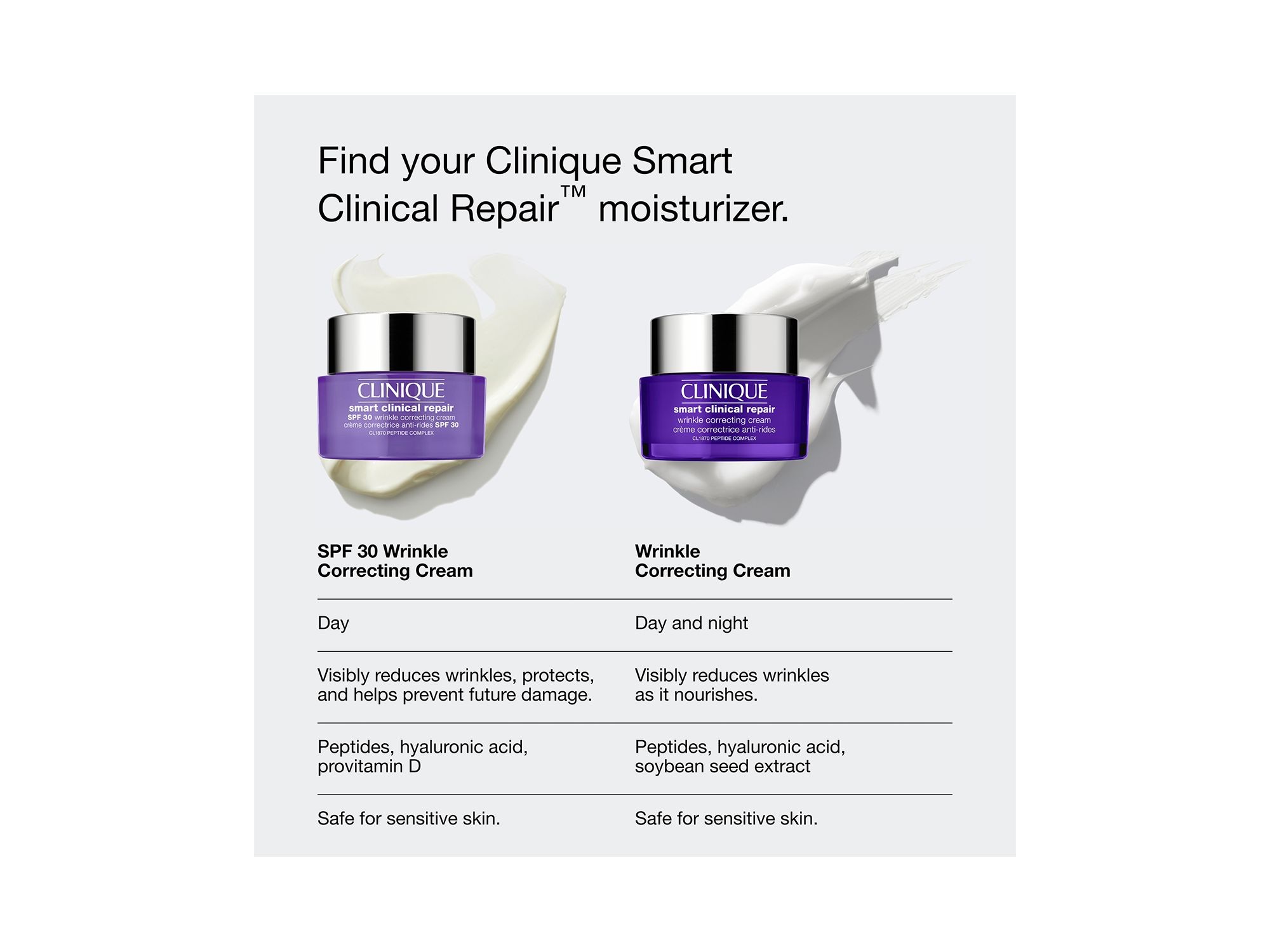 Smart Clinical Repair Broad Spectrum SPF 30 Wrinkle Correcting Face Cream — Image 11