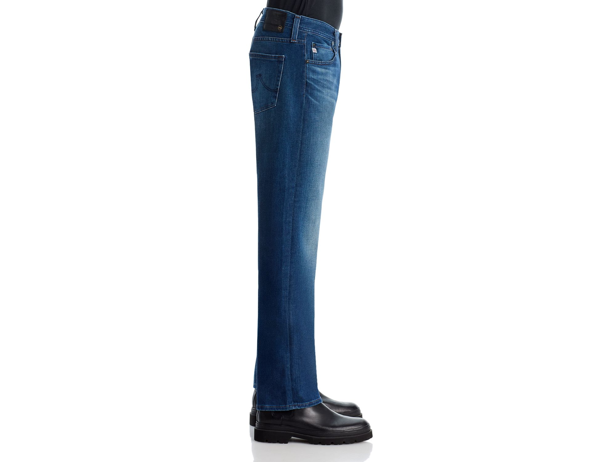 Protégé Classic Straight Fit Jeans in Museum — Image 5