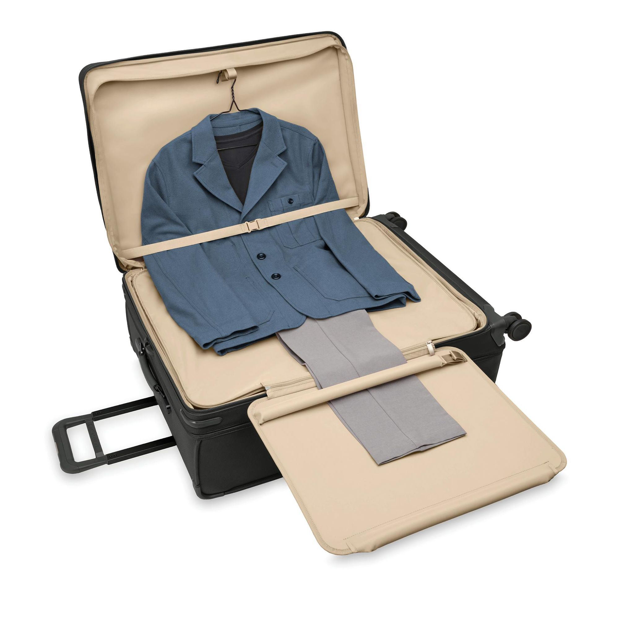Baseline Extra Large Expandable Spinner Suitcase — Image 5