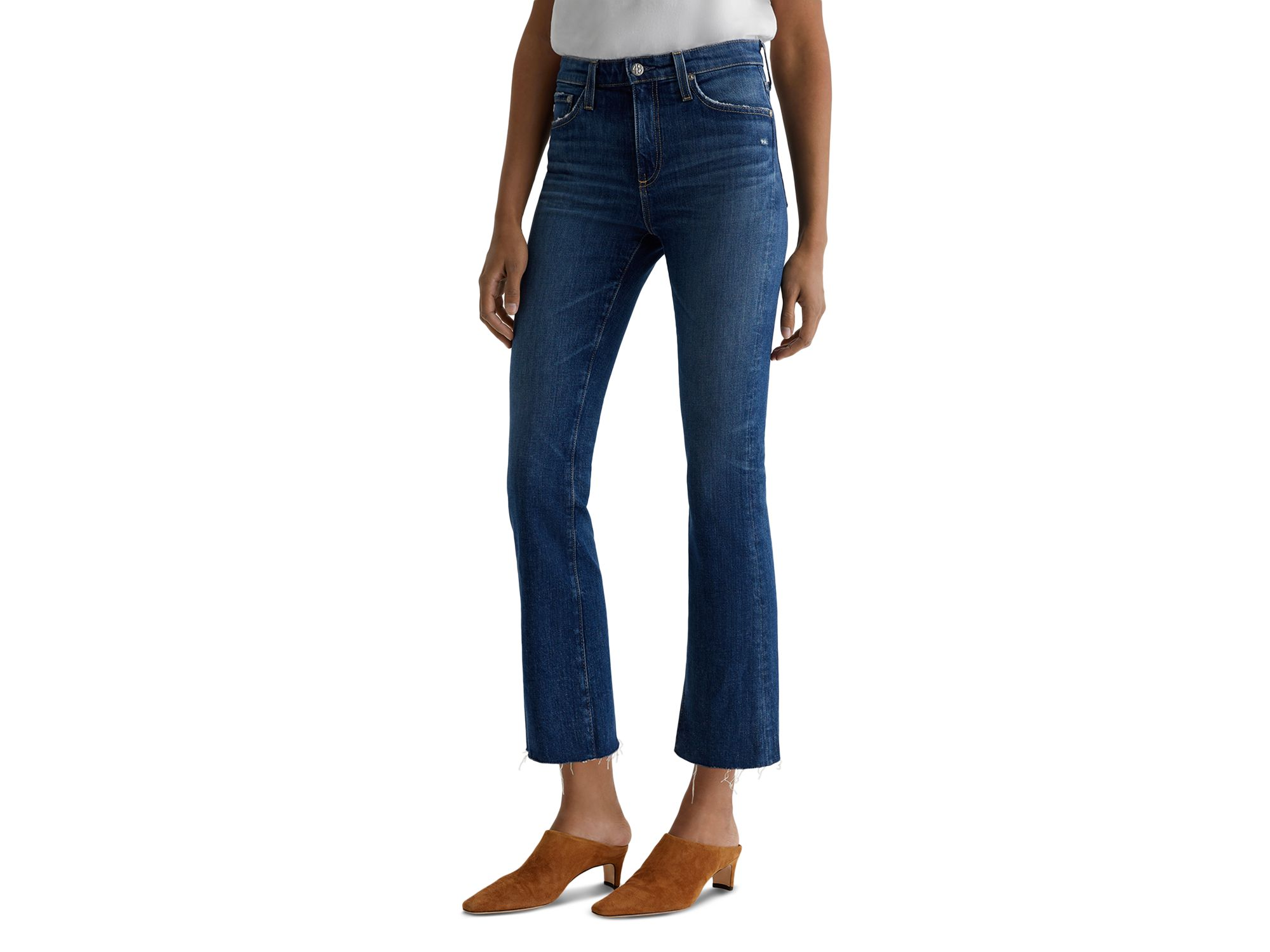 High Rise Ankle Flare Jeans in 11 Years Memory — Image 5