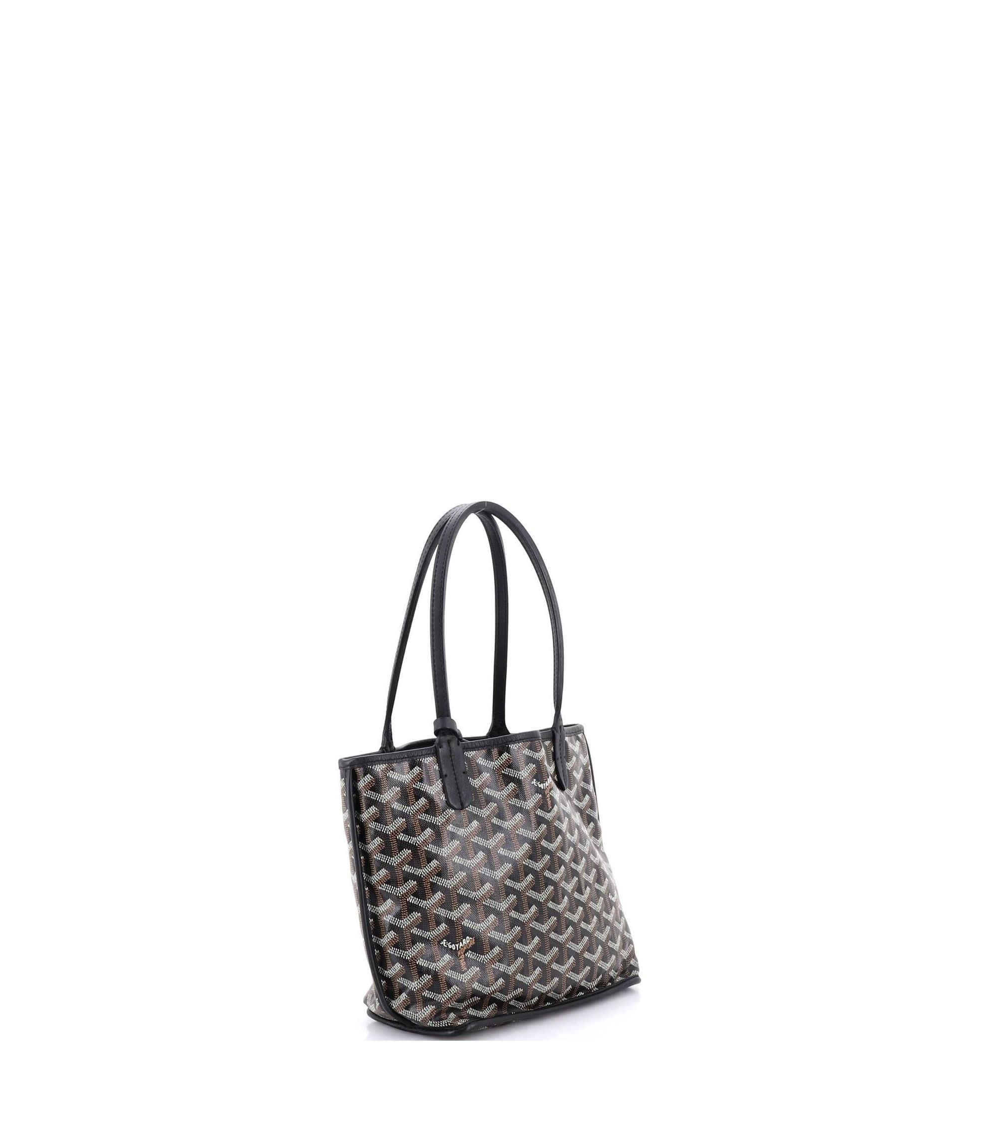 Mini Anjou Reversible Tote Coated Canvas — Image 7