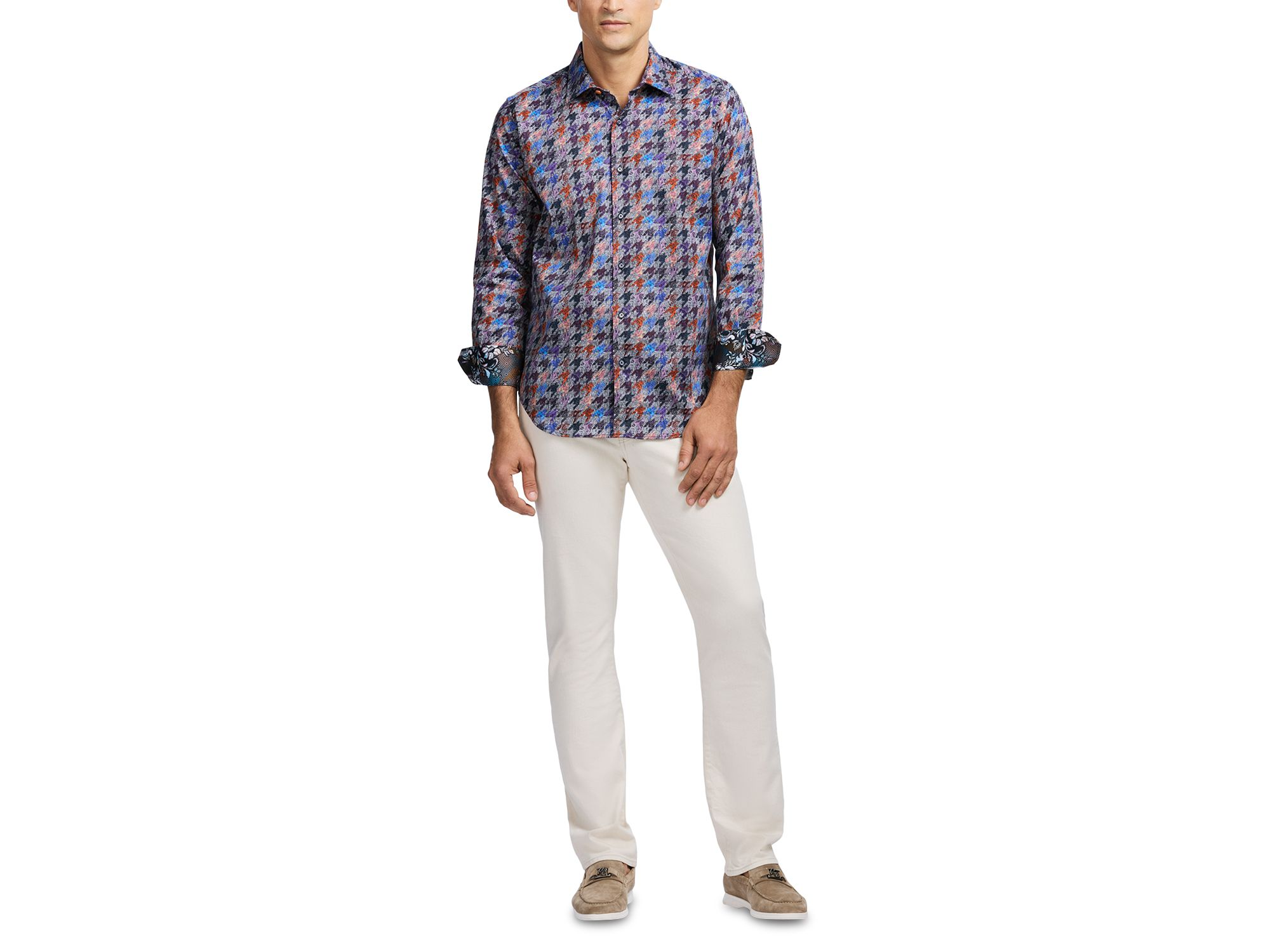 Darcy Cotton Blend Button Down Shirt — Image 6