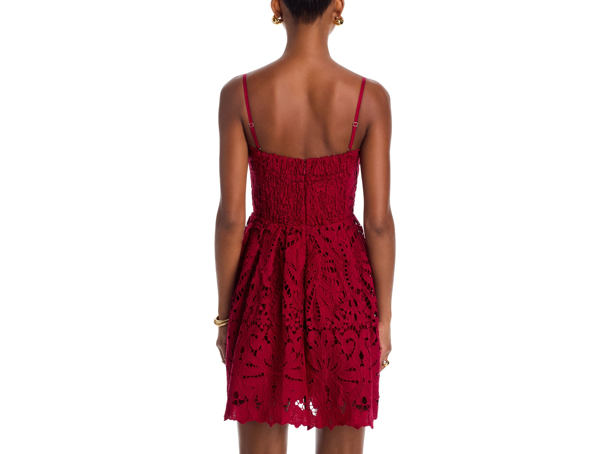 Lace Bustier Sleeveless Dress - Exclusive — Image 3