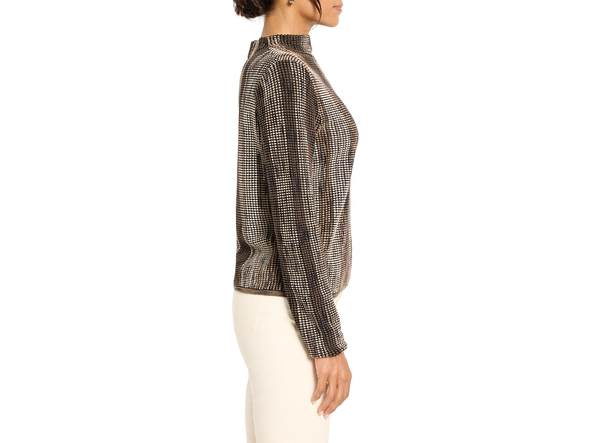 Ombré Pixel Knit Sweater — Image 4