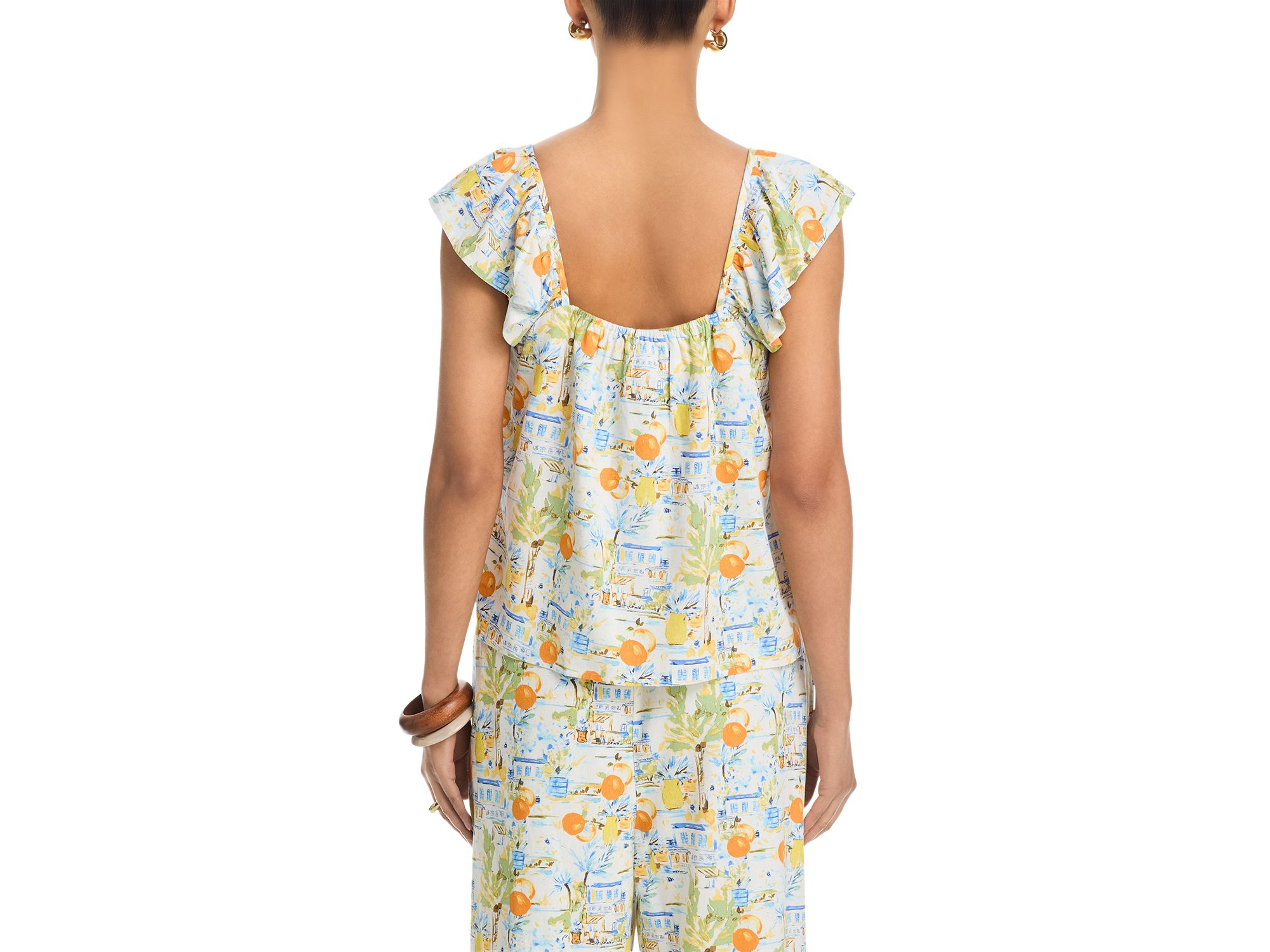Beach Vacation Flutter Top - Exclusive — Image 3