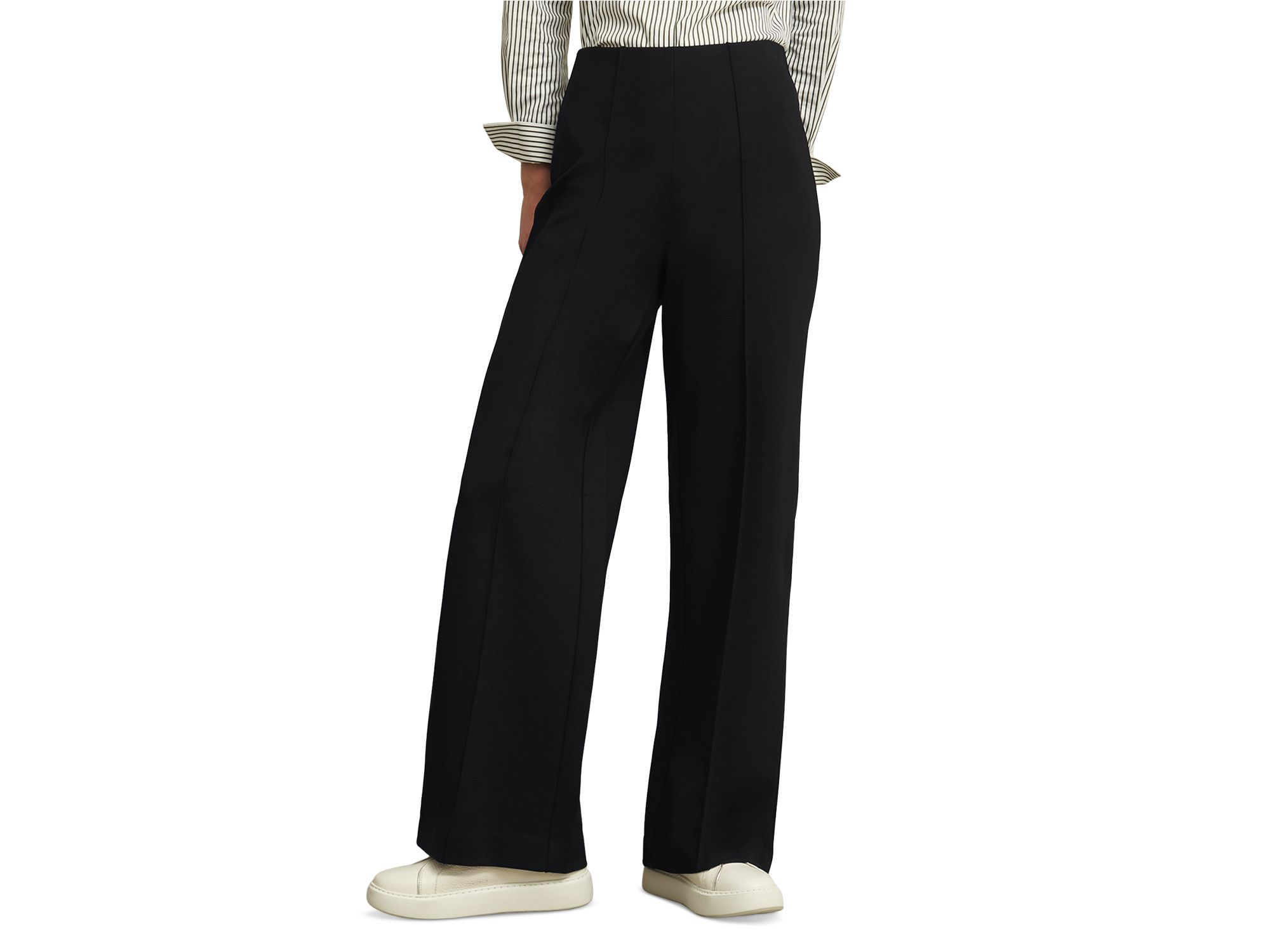 Petites Prim Pull On Wide Leg Pants — Image 7