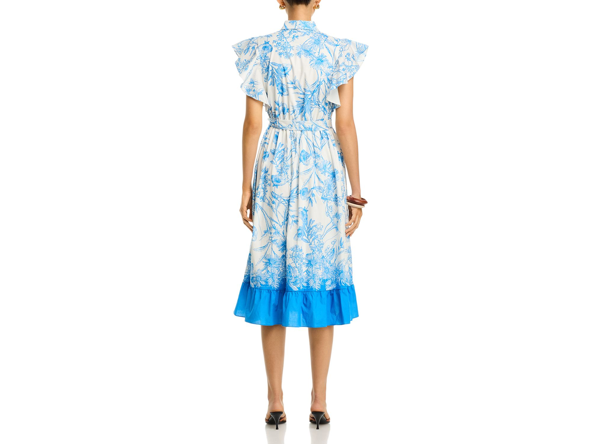 Flutter Sleeve Midi Dress — Image 3