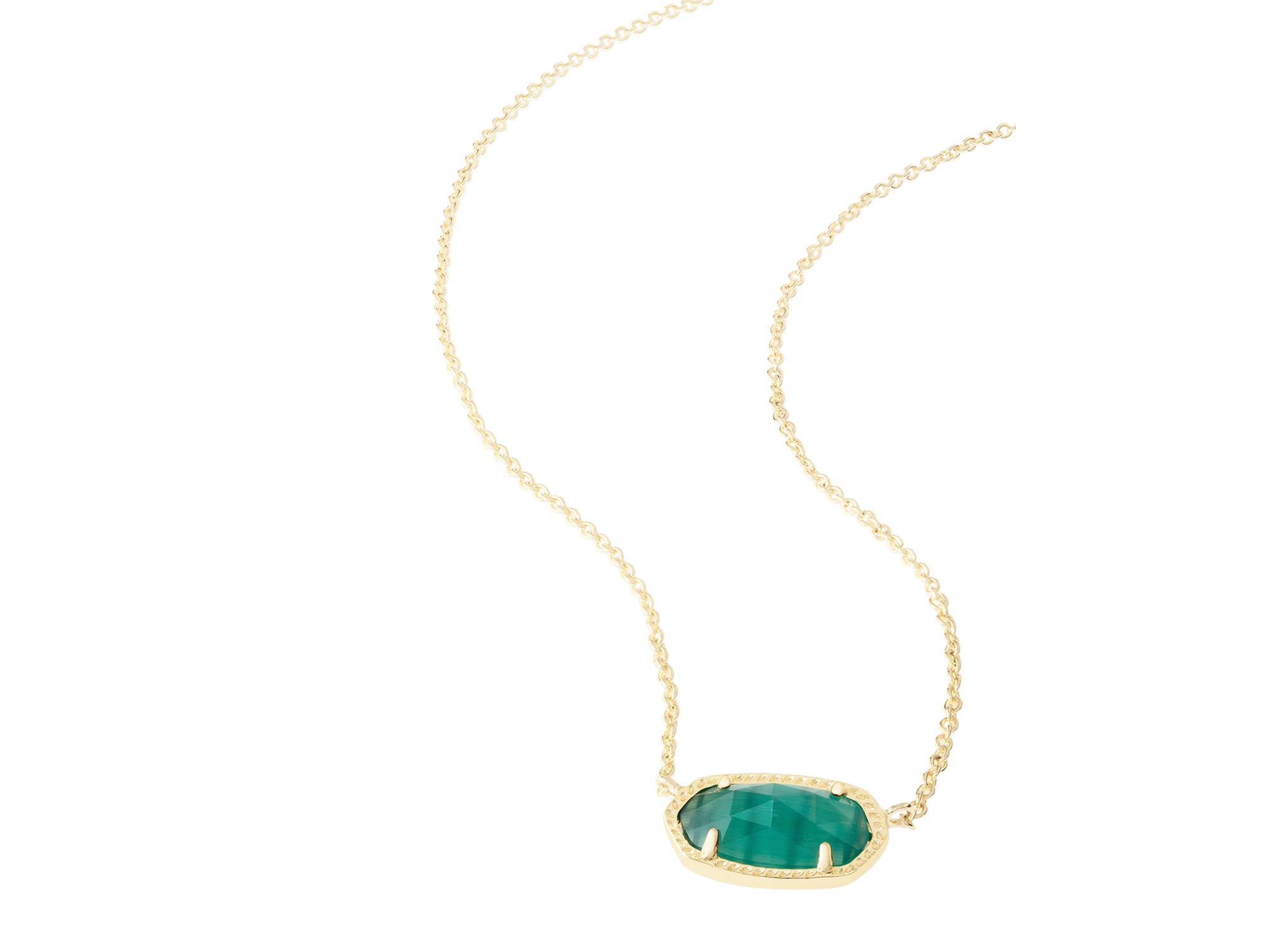 Elisa Birthstone Necklace, 15" — Image 6