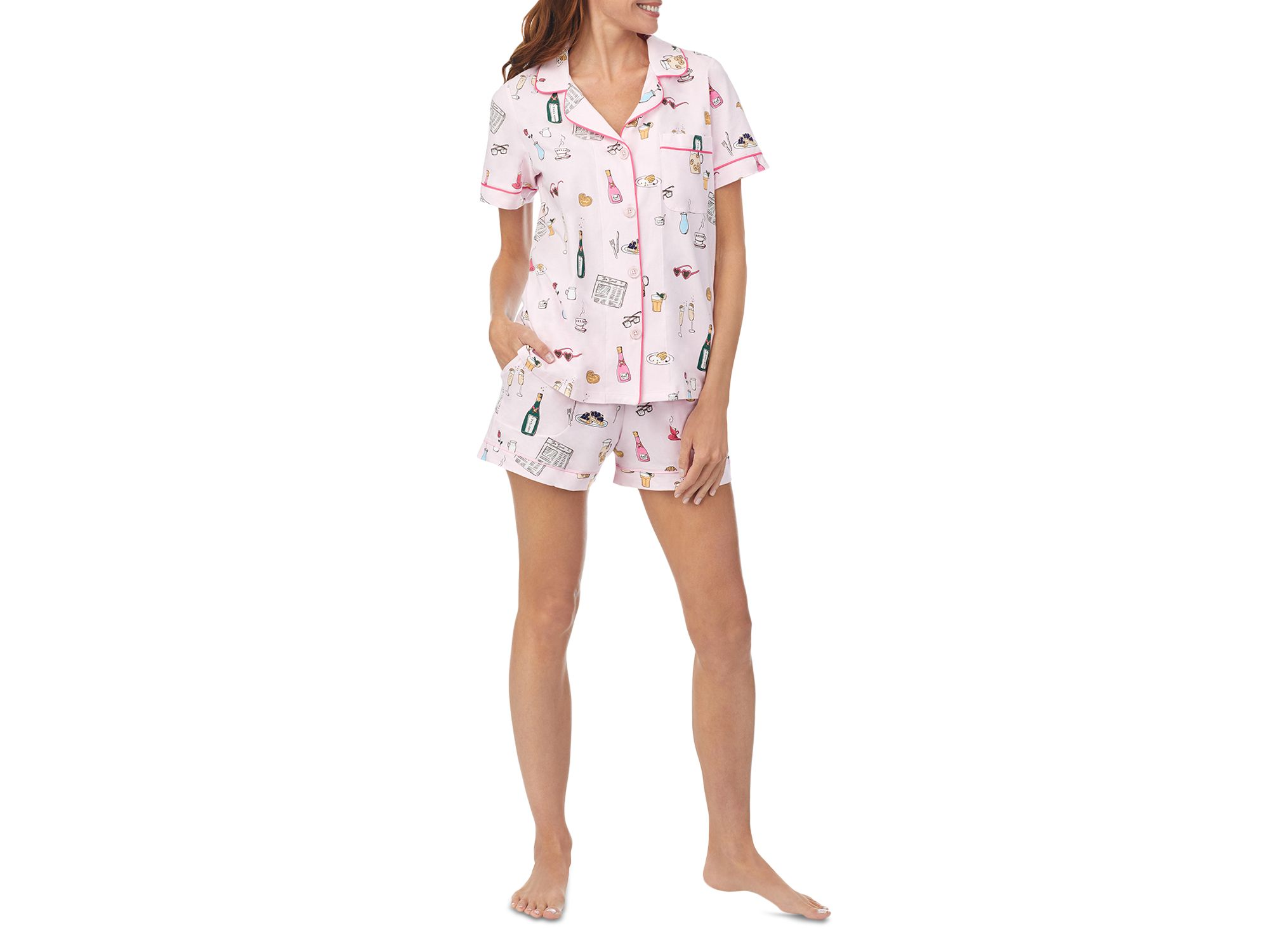 Let's Do Brunch Short Pajama Set — Image 6