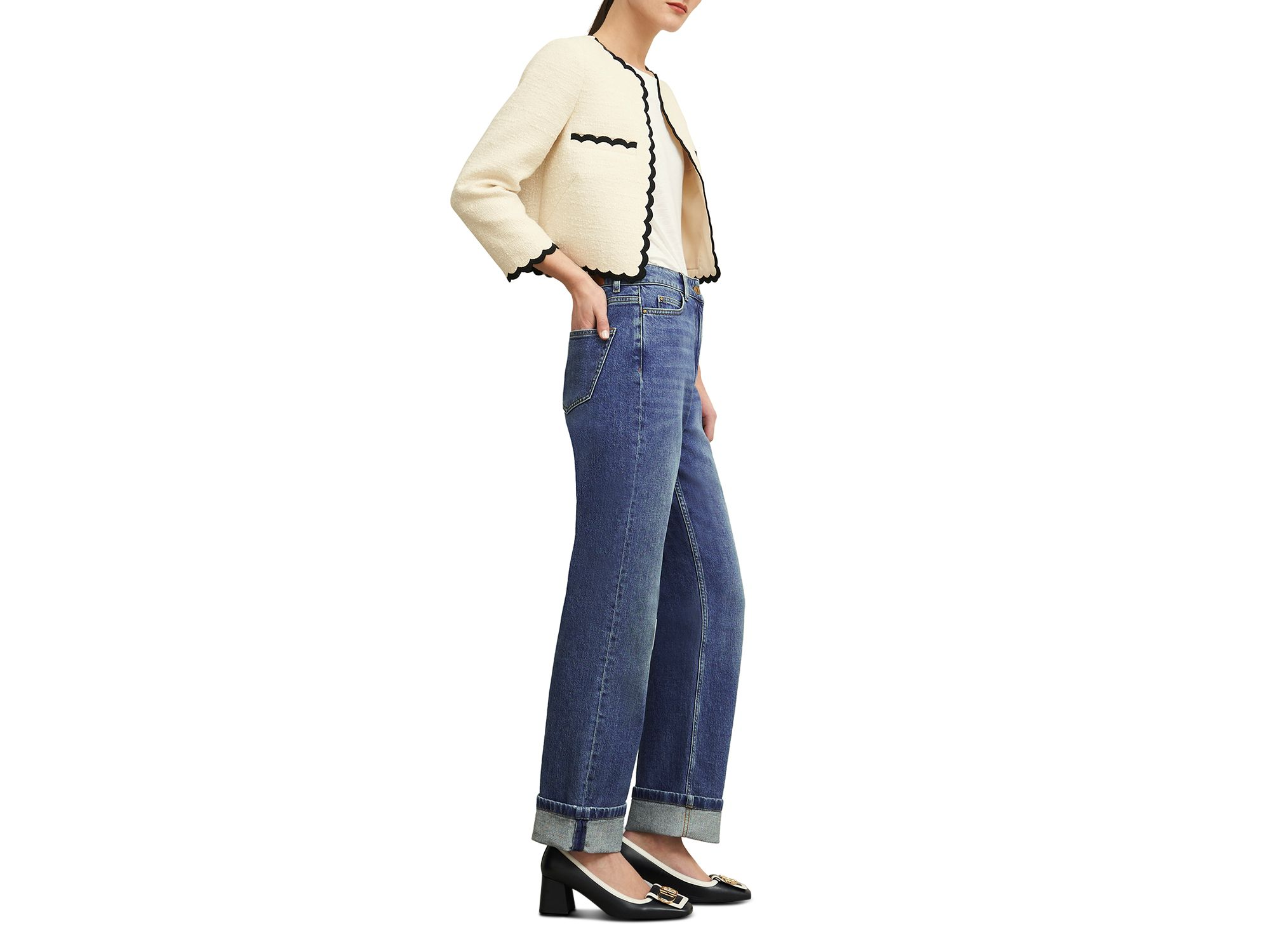 Limited Edition Bowood Jeans in Mid Wash — Image 6