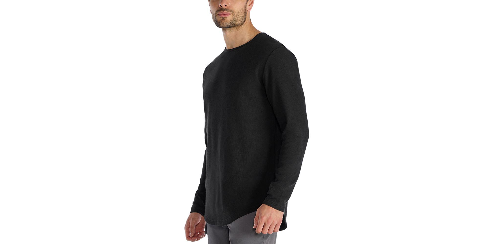 Drop Cut Long Sleeved Tee — Image 5