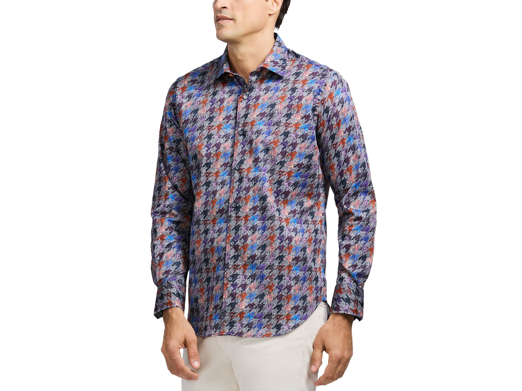 Darcy Cotton Blend Button Down Shirt — Image 4