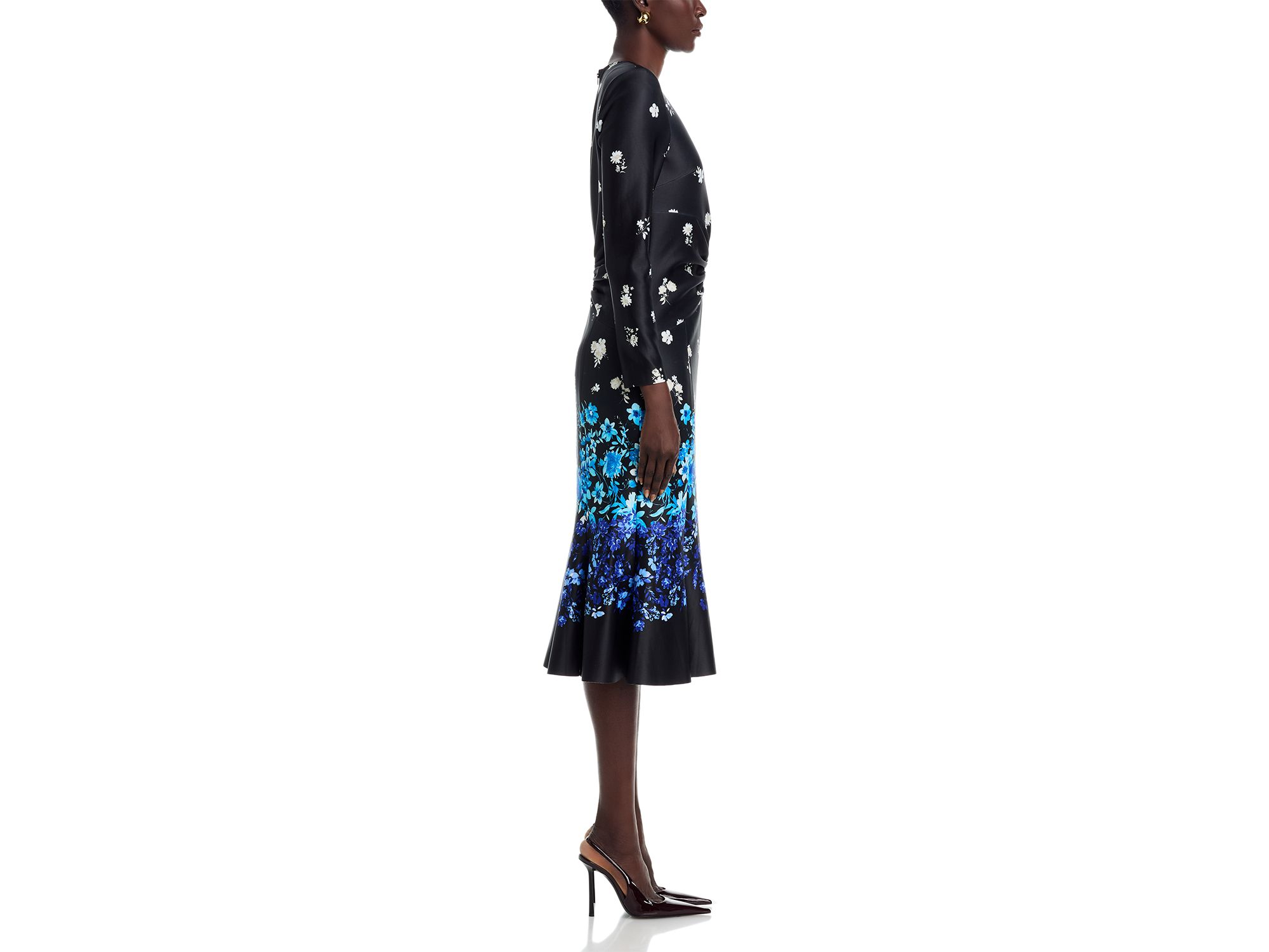 Scuba Ruched Dress — Image 5