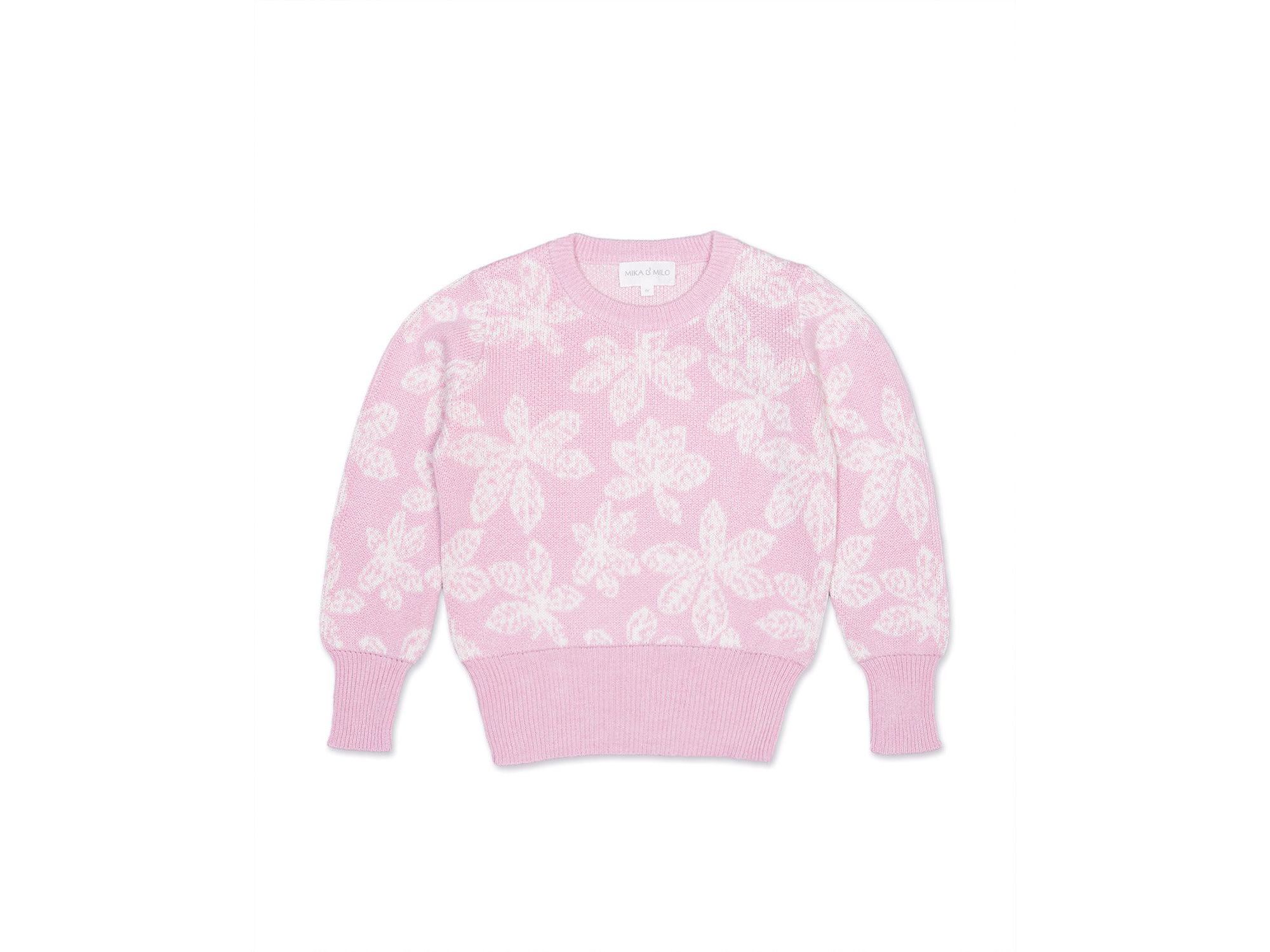 Girls' Chestnut Leaves Sweater - Little Kid, Big Kid