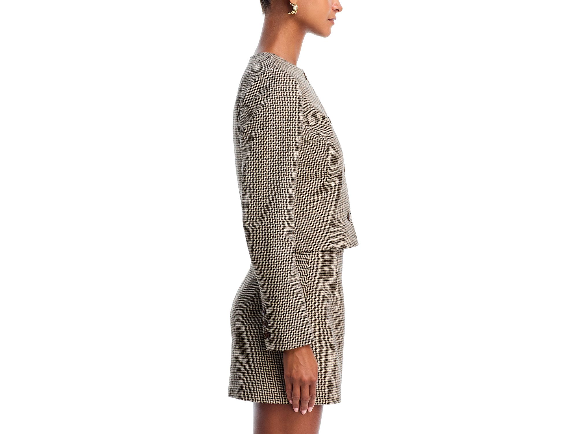 Houndstooth Jacket & Mini Skirt — Image 7