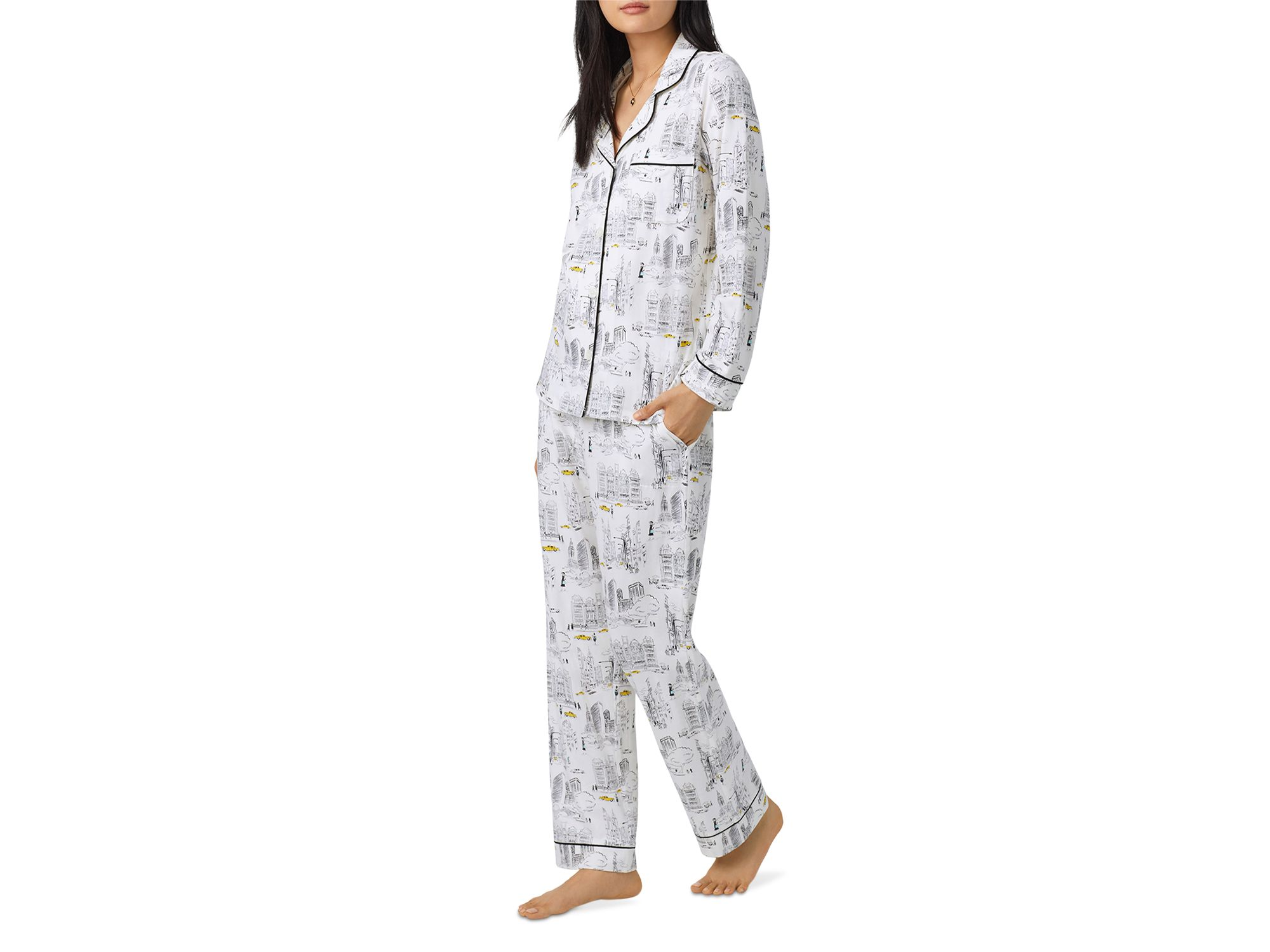 City Print Pajama Set — Image 4