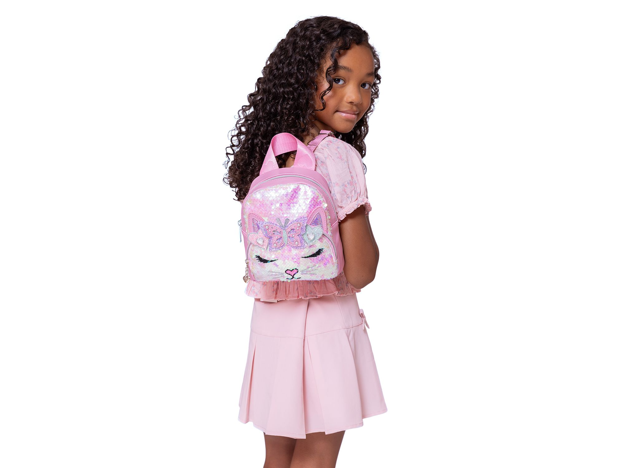 Girls' Bell Sequin Micro Mini Backpack — Image 3
