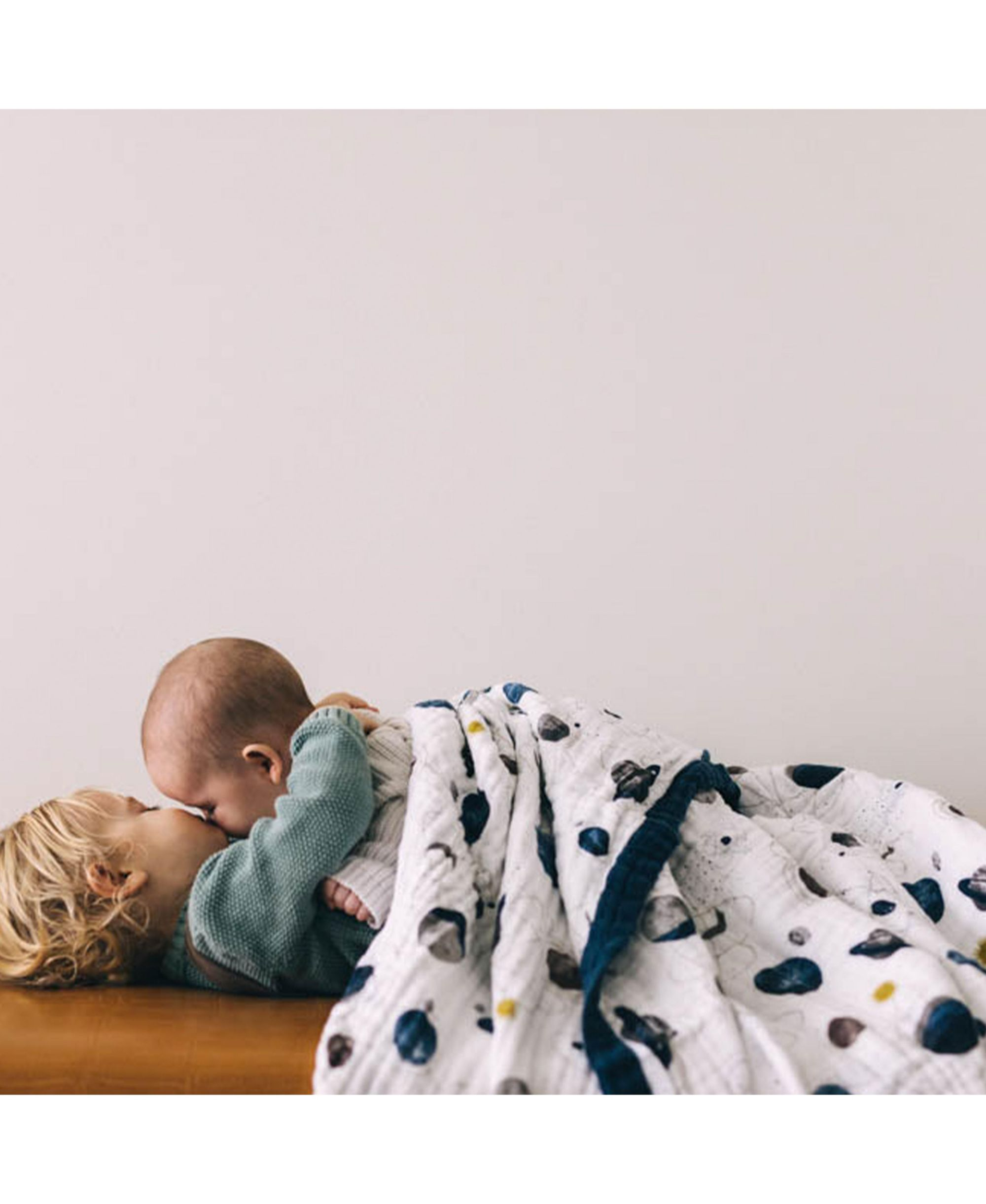 Unisex Cotton Muslin Quilted Throw - Baby — Image 6