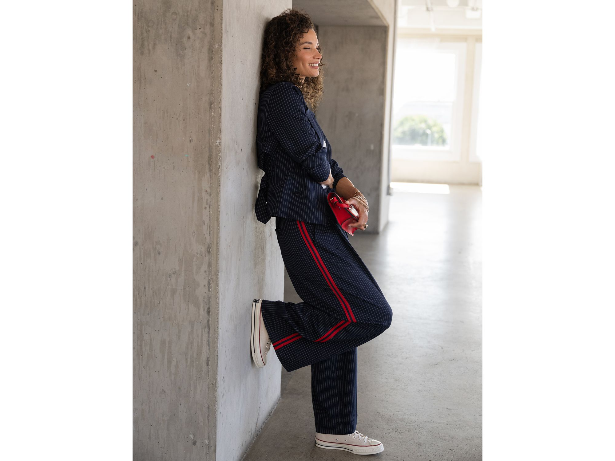 Cropped Trench Jacket — Image 5