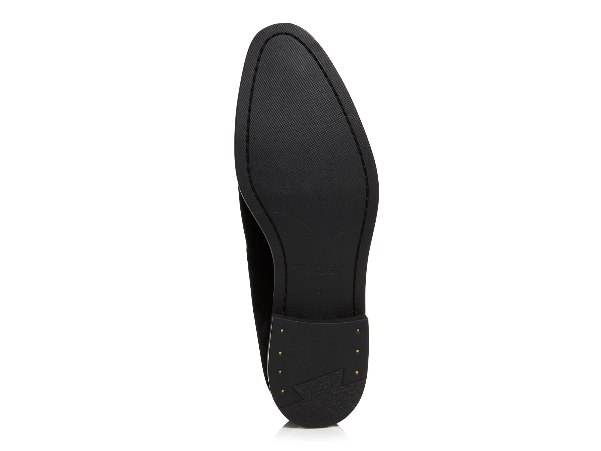 Men's Velvet Slip On Formal Loafers - Exclusive — Image 3