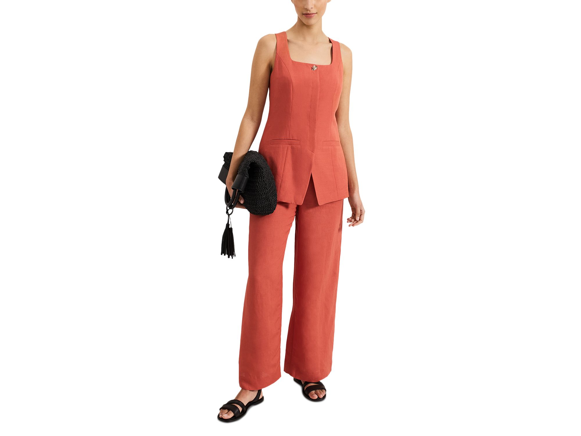 Lottie Square Neck Waistcoat — Image 8