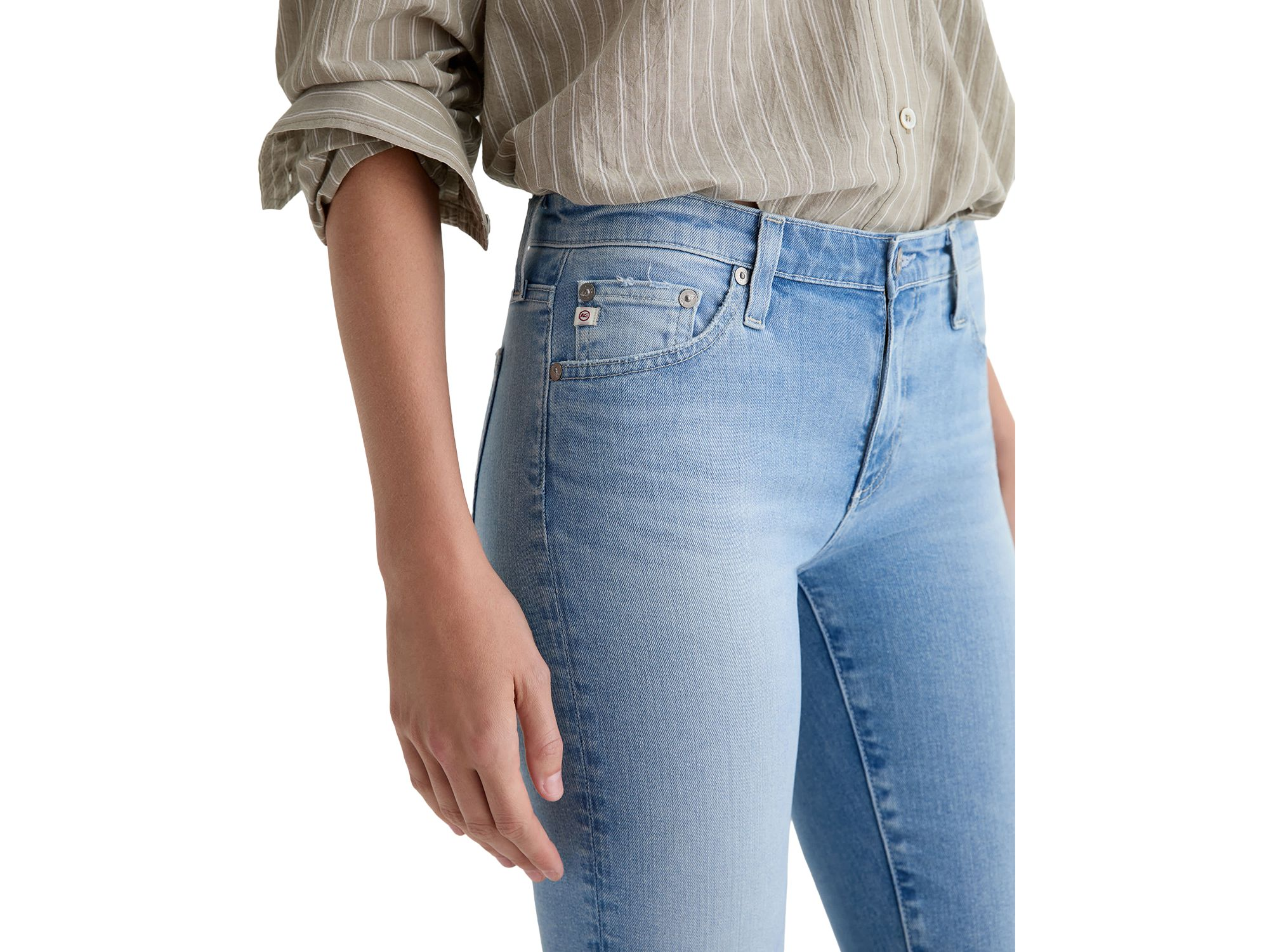 Angel Low Rise Bootcut Jeans in 14 Years Fortuna — Image 3