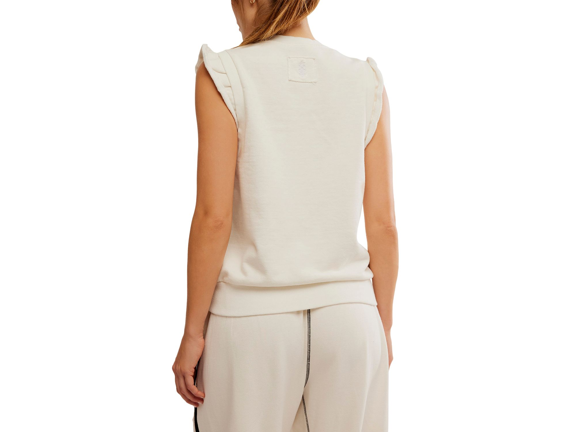 Flutter Sleeveless Sweatshirt — Image 4
