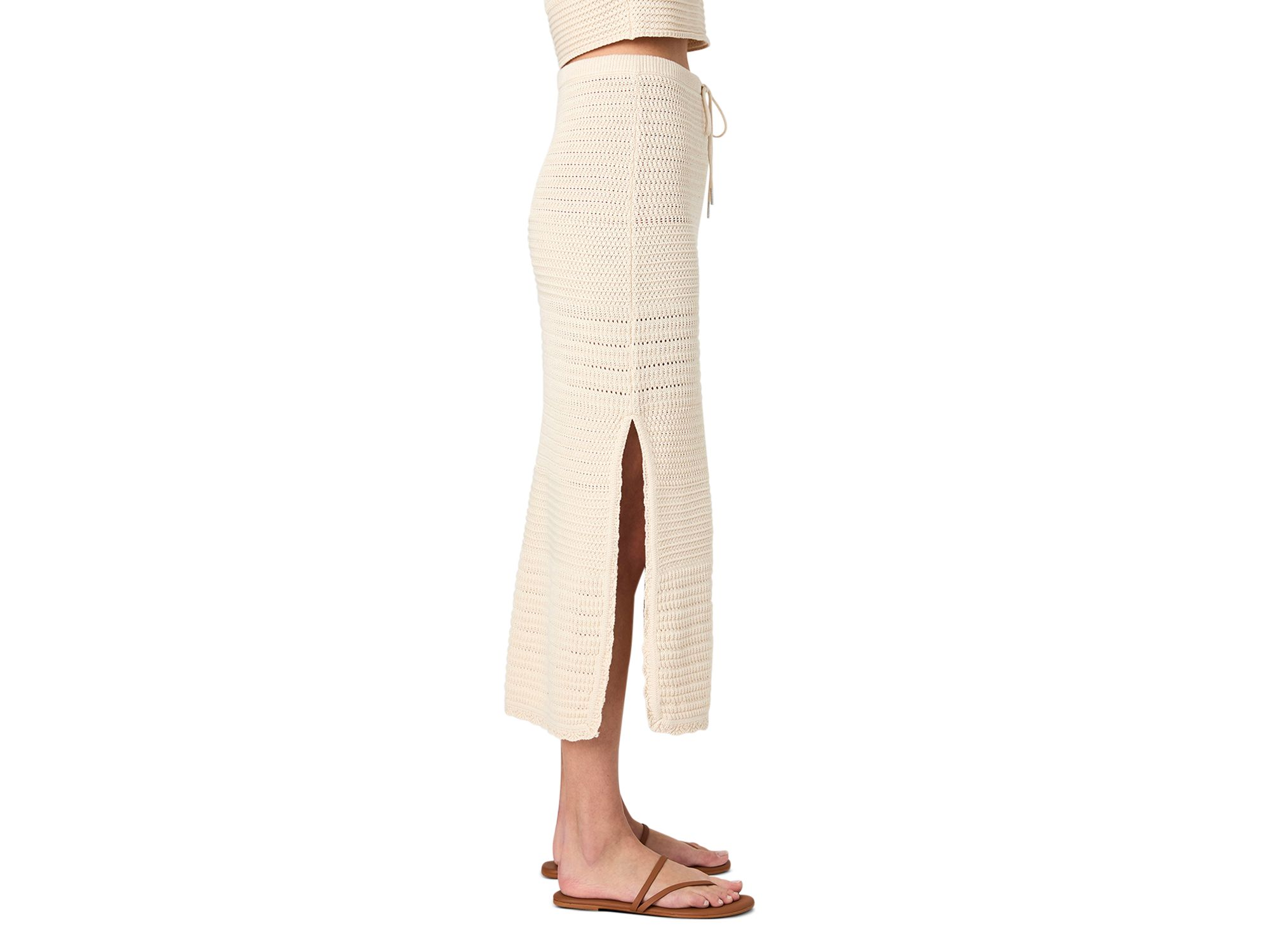 Nellis Collage Sleeveless Top & Side Slit Skirt — Image 13