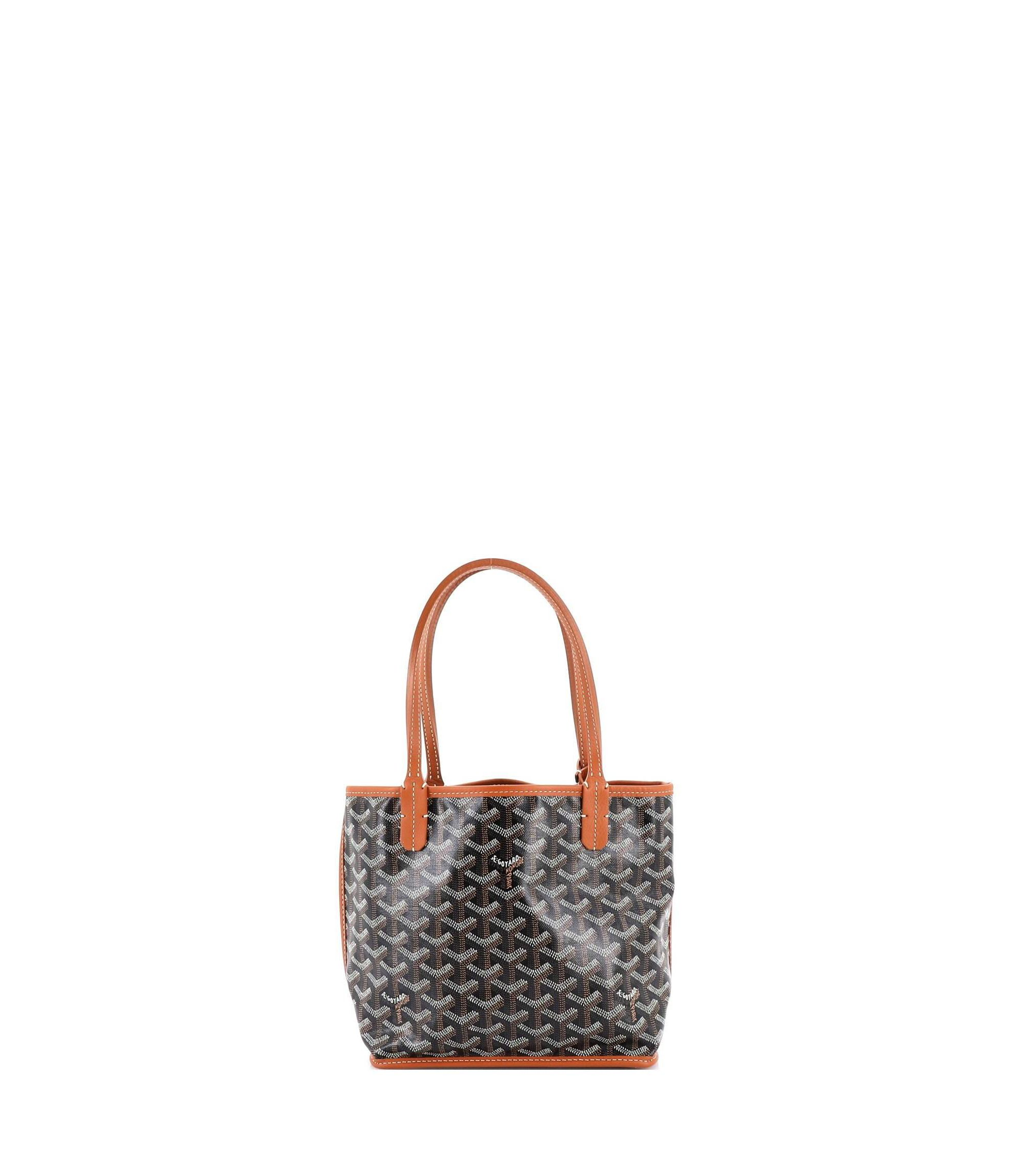 Mini Anjou Reversible Tote Coated Canvas — Image 4