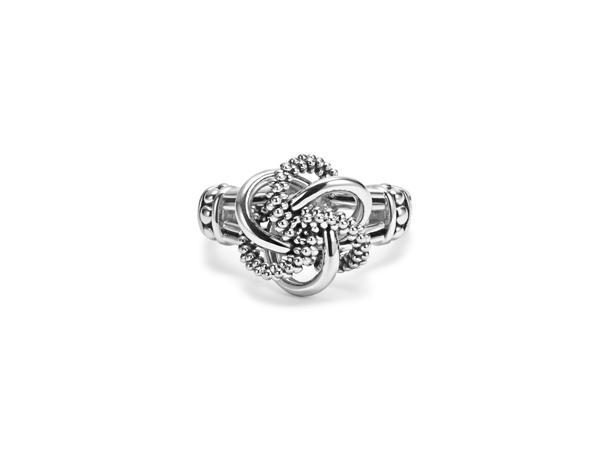 Sterling Love Knot Ring — Image 4