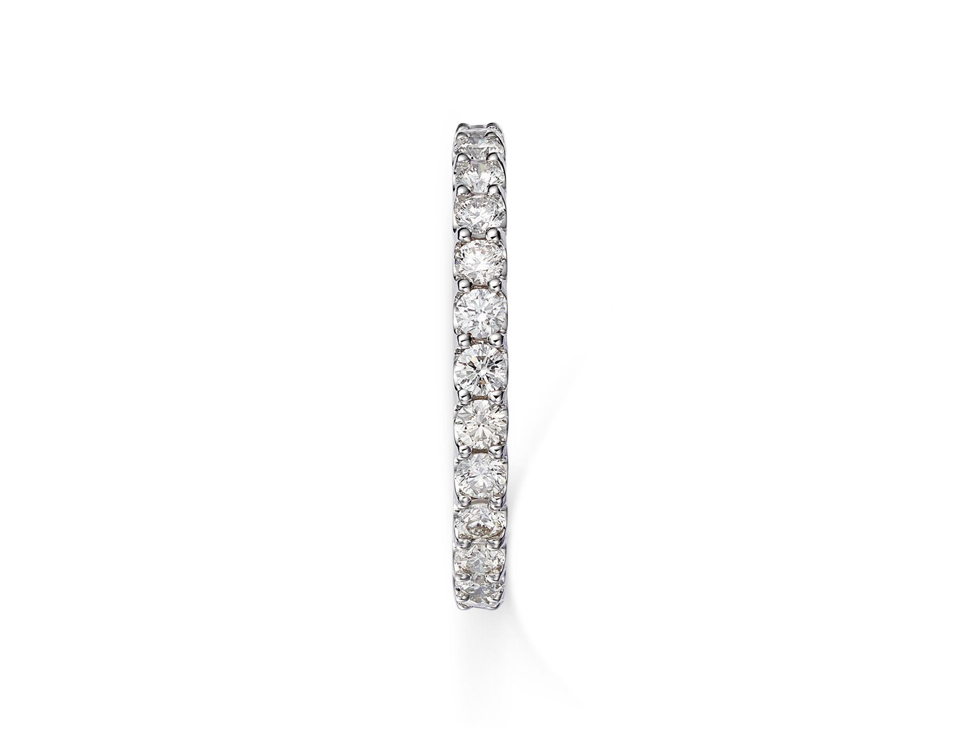 Diamond Eternity Band in 14K White Gold, 1.0 tcw — Image 4