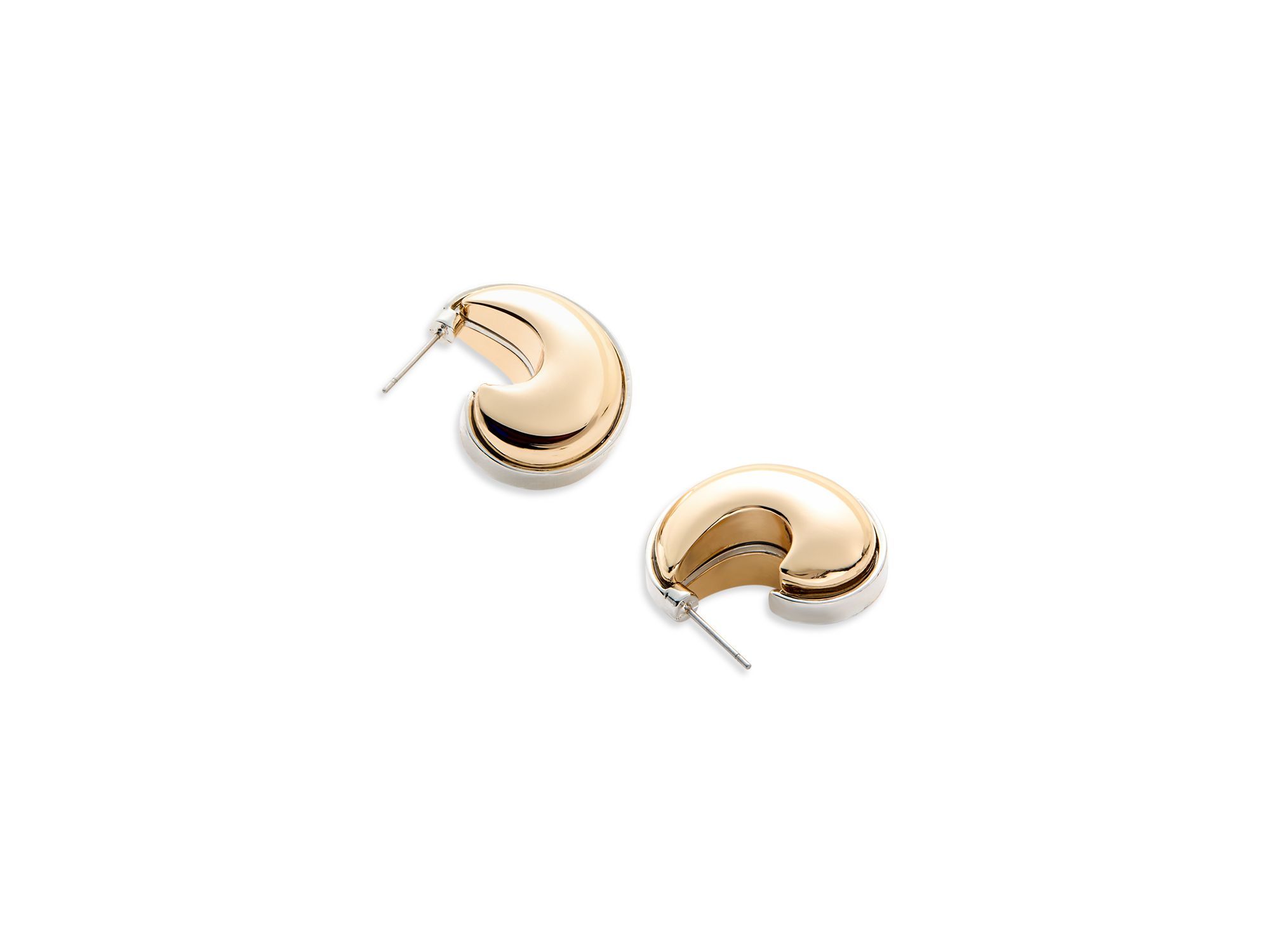 Open Hoop Earrings - Exclusive — Image 3